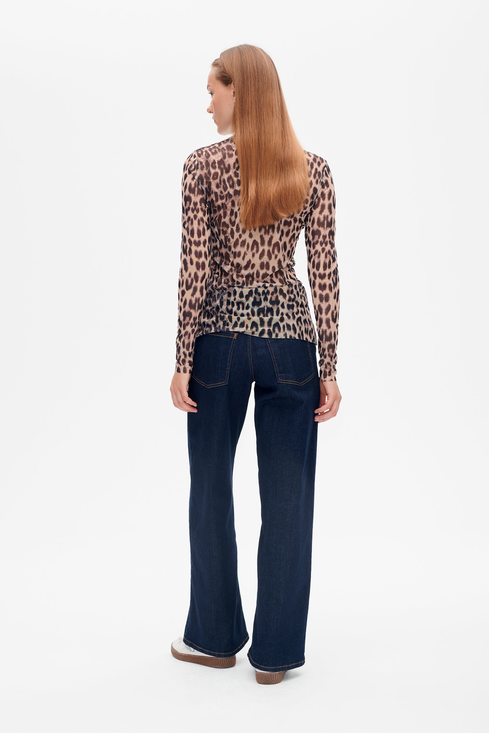 JODI TOP | Brown Baum Leopard