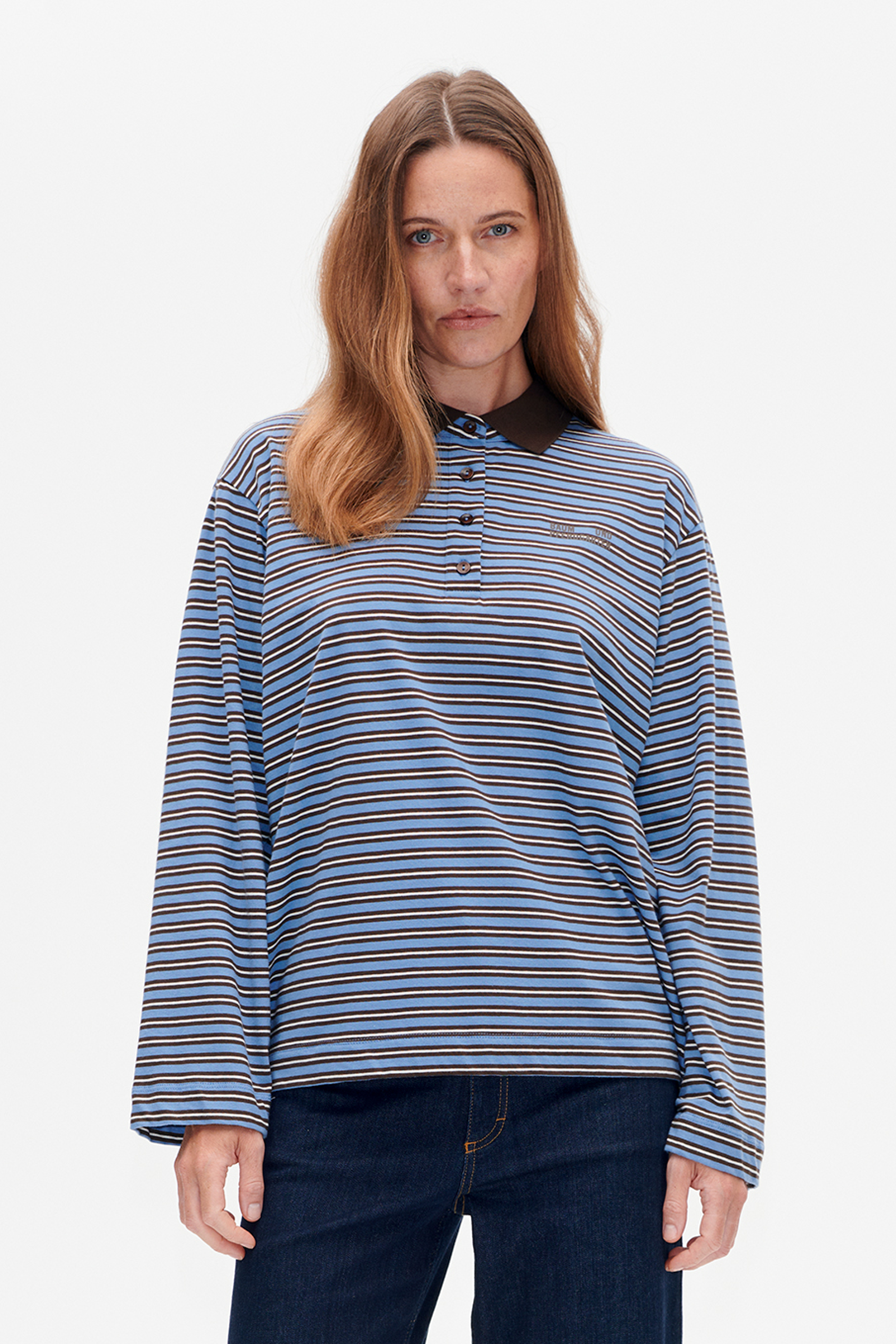 JEANNI | Java Polo Stripe