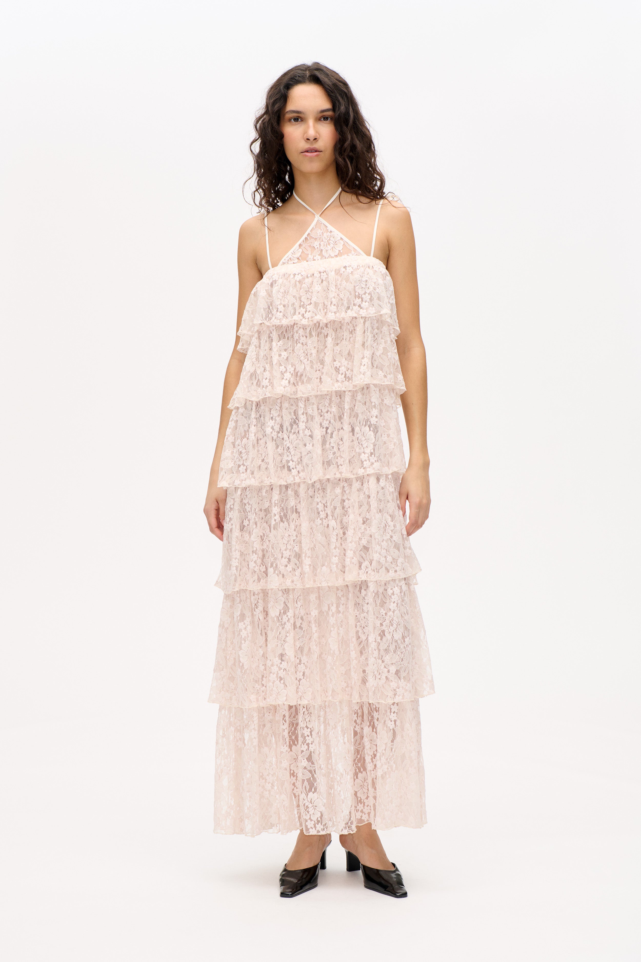 ANNELISE DRESS | White sand