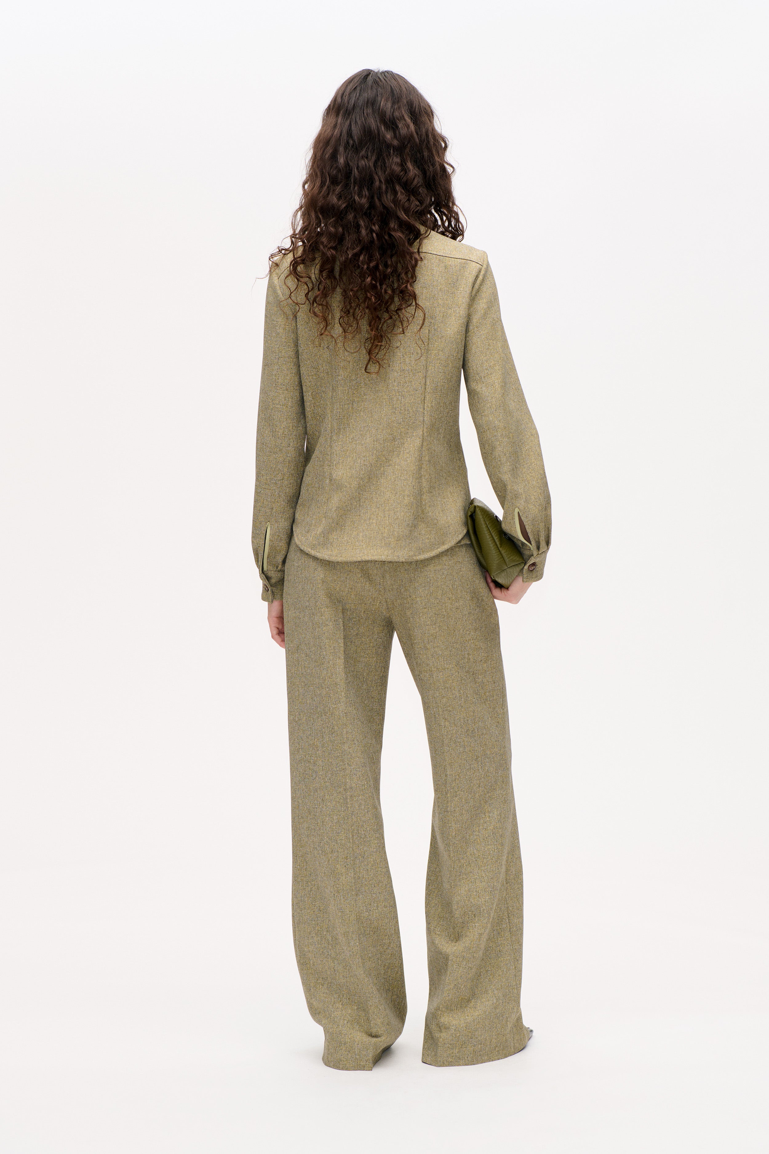MOLIEN | Straw Yellow Tweed
