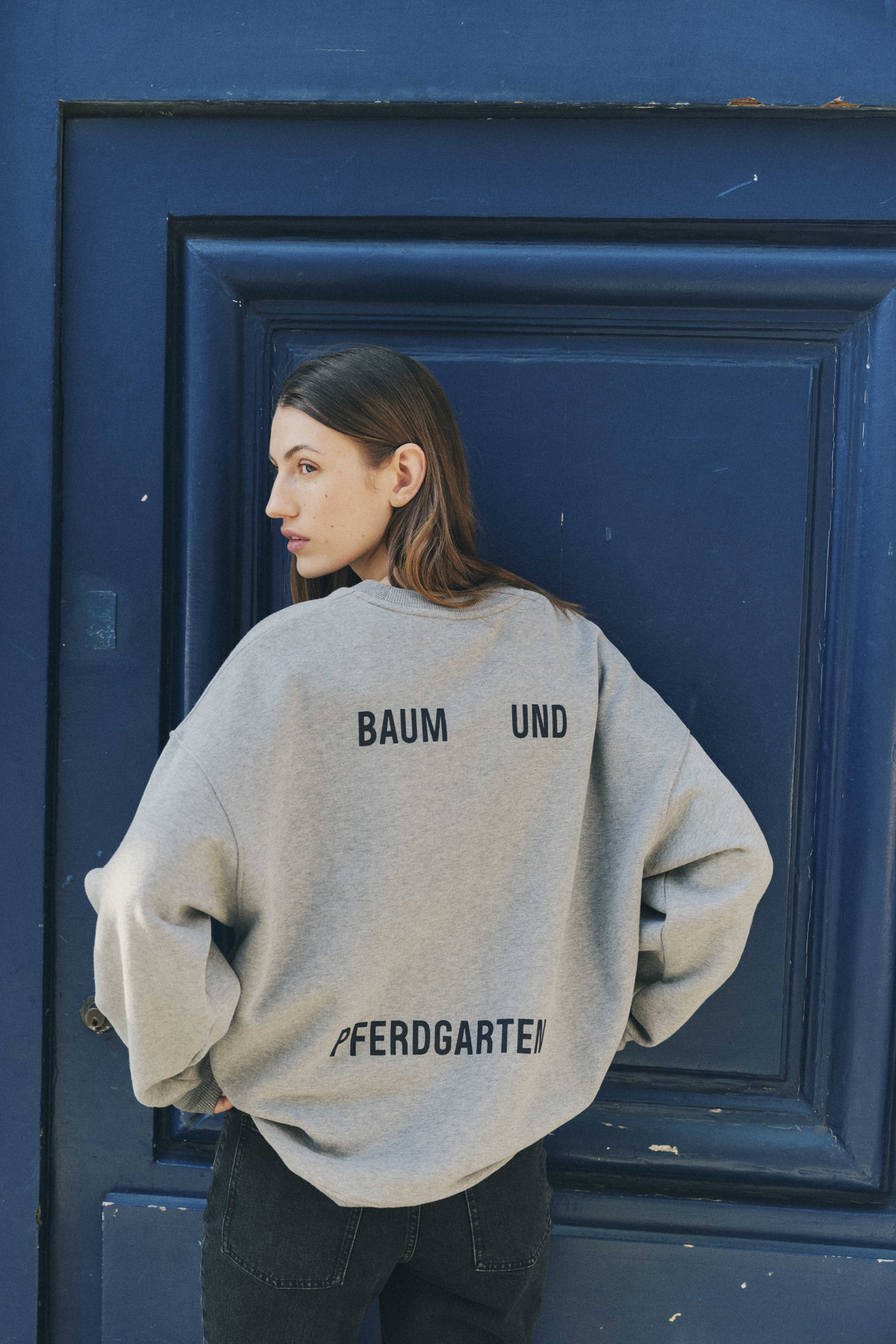 Shop JULLE TOP in Grey Melange | Fast Delivery