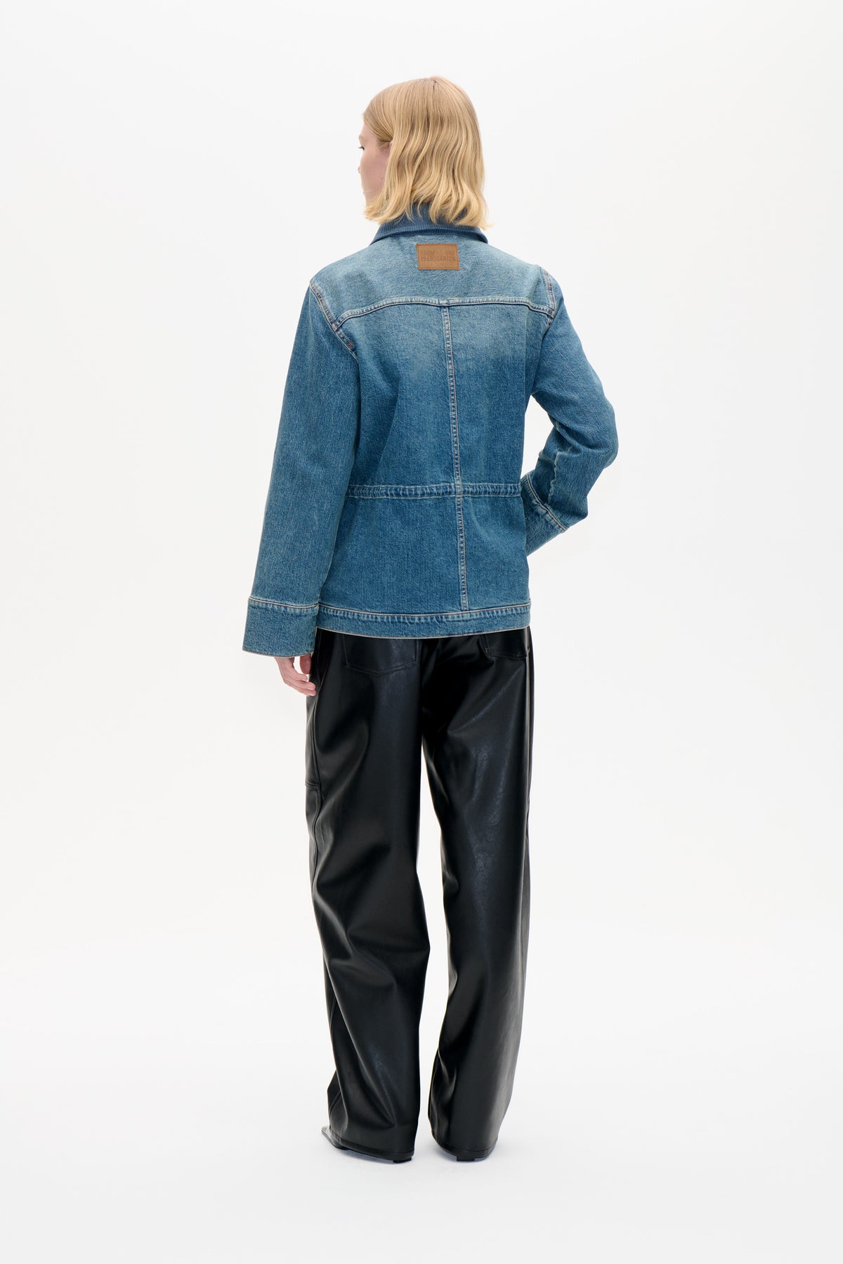 BENILDA JACKET | Blue Washed Denim
