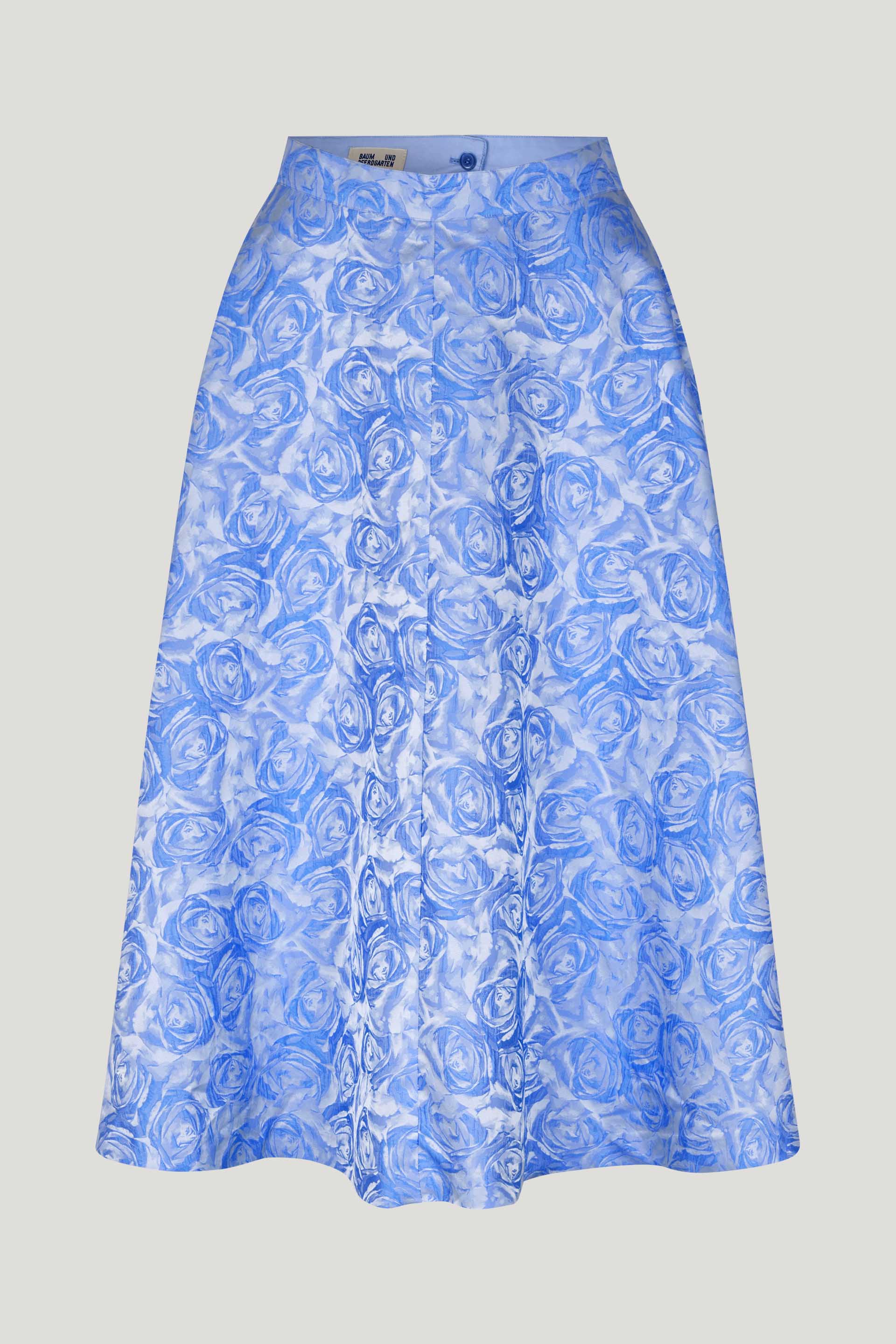 SAYA |  Blue Rose Jacquard