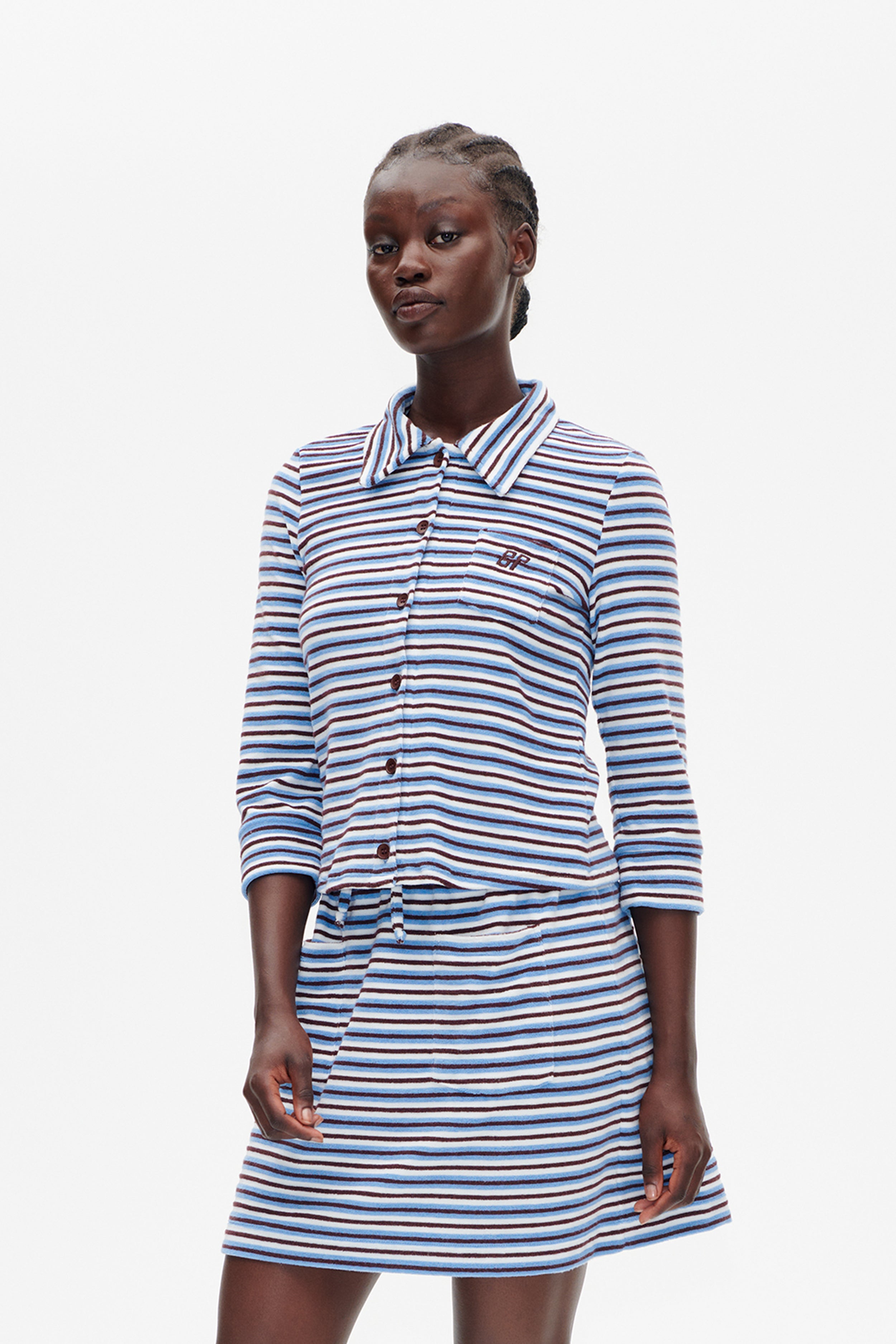 JANNIKE | Wedgewood Stripe