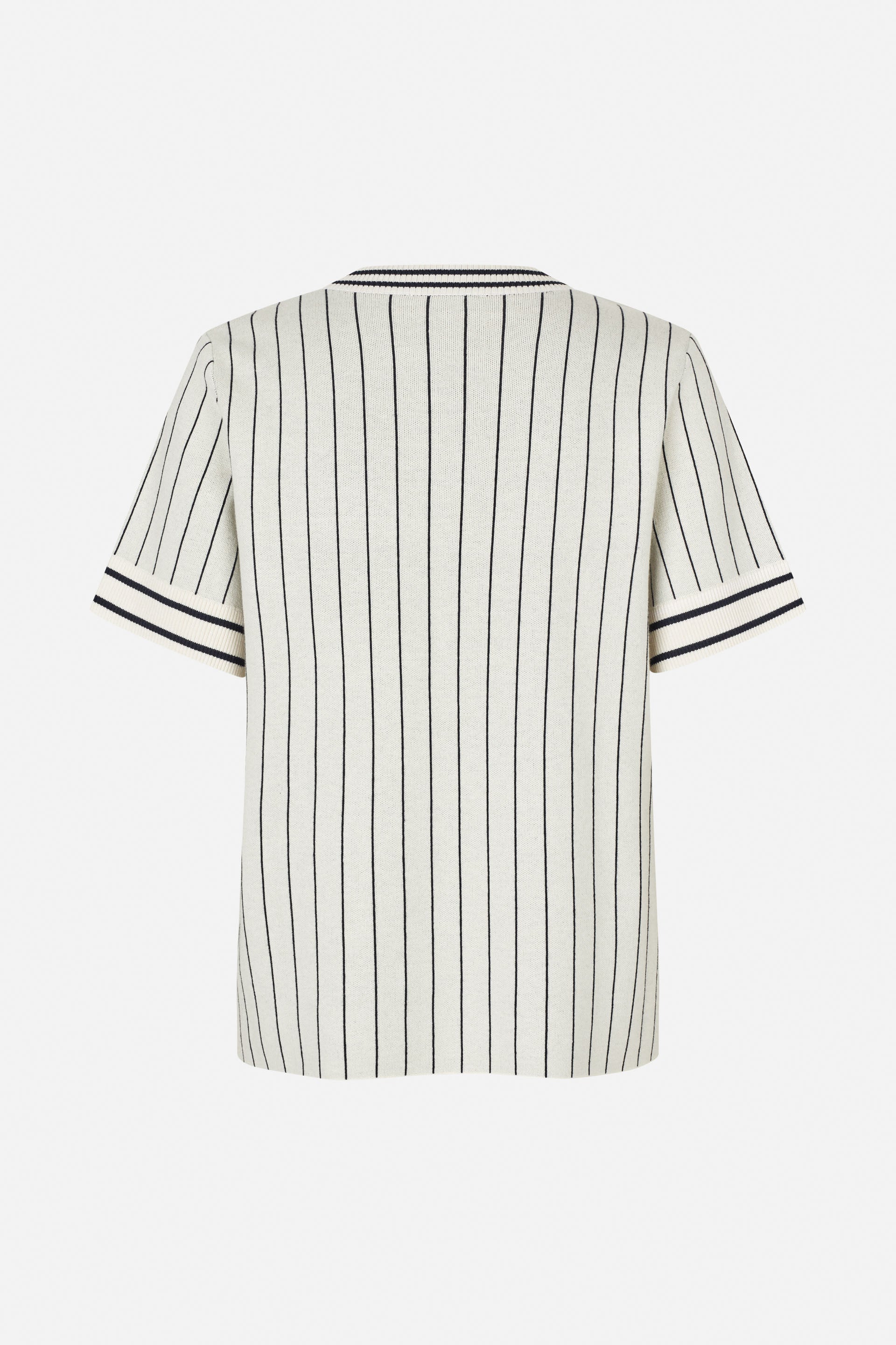 Shop Cannie jersey in Creme Navy Stripe | Worldwide Shipping