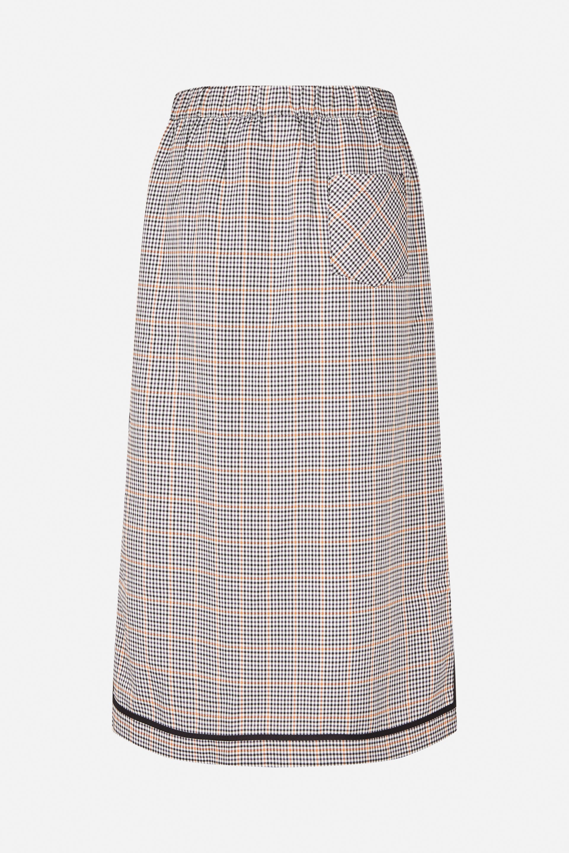 SOFIE SKIRT | Grey Wallstreet Check