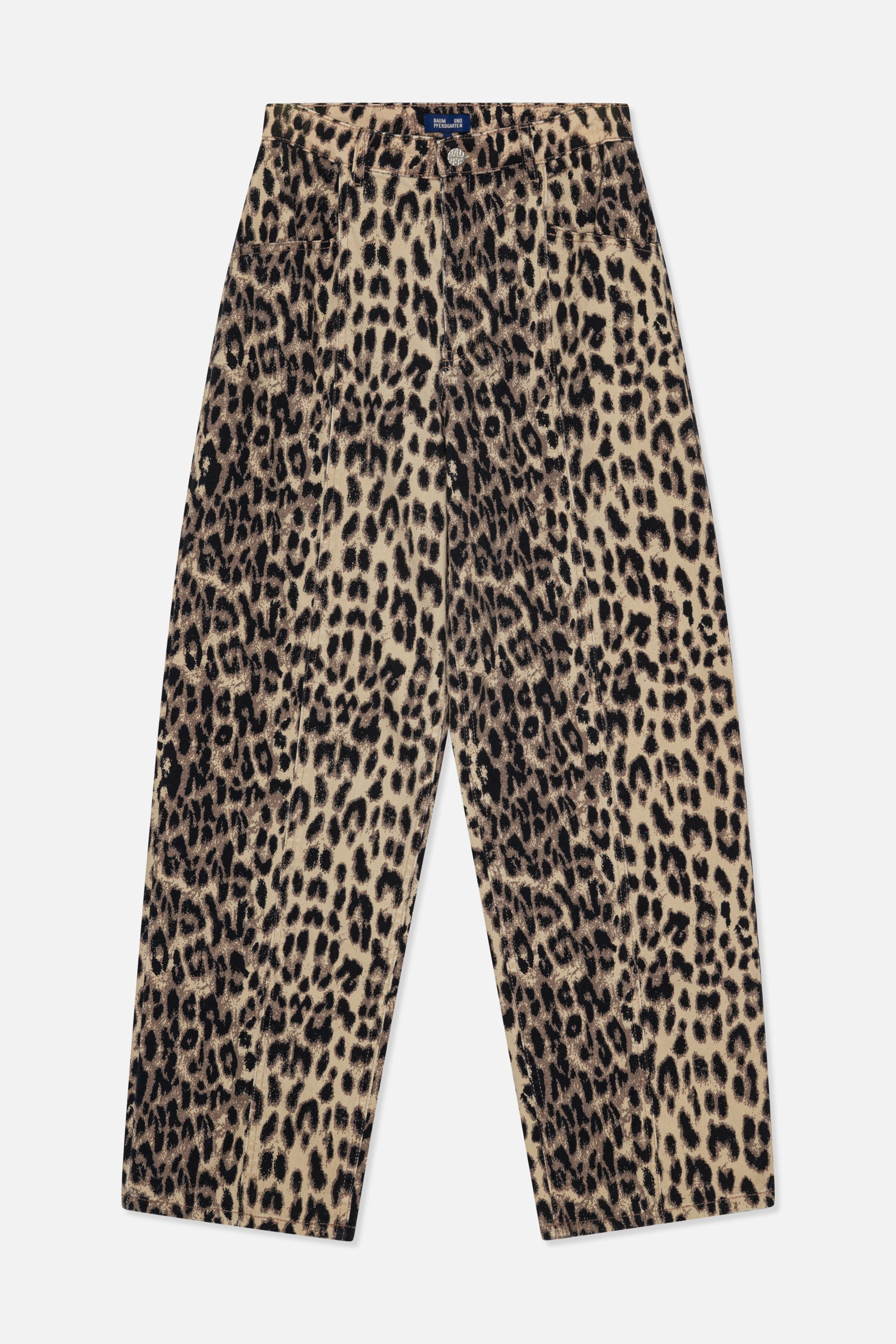 Shop Nara jeans | Brown Baum Leopard | Worldwide Shipping