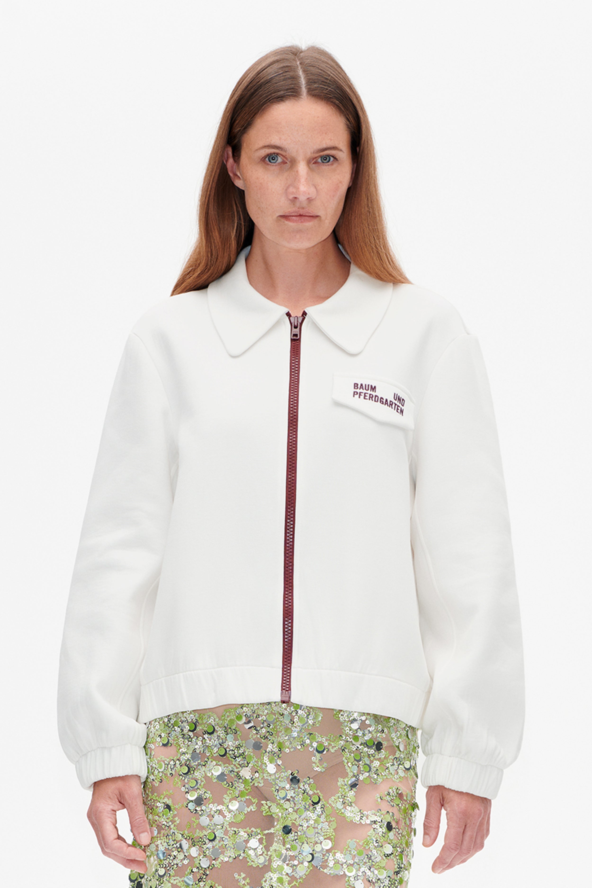 Shop Joanna cardigan in Egret | Worldwide Shipping