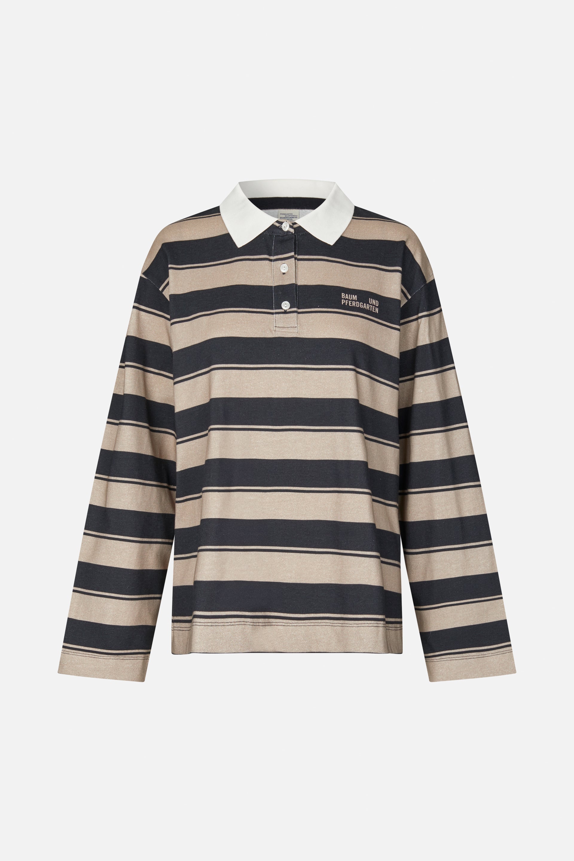 Shop Jeanne Top in Italian Plum Stripe | Worldwide Shipping