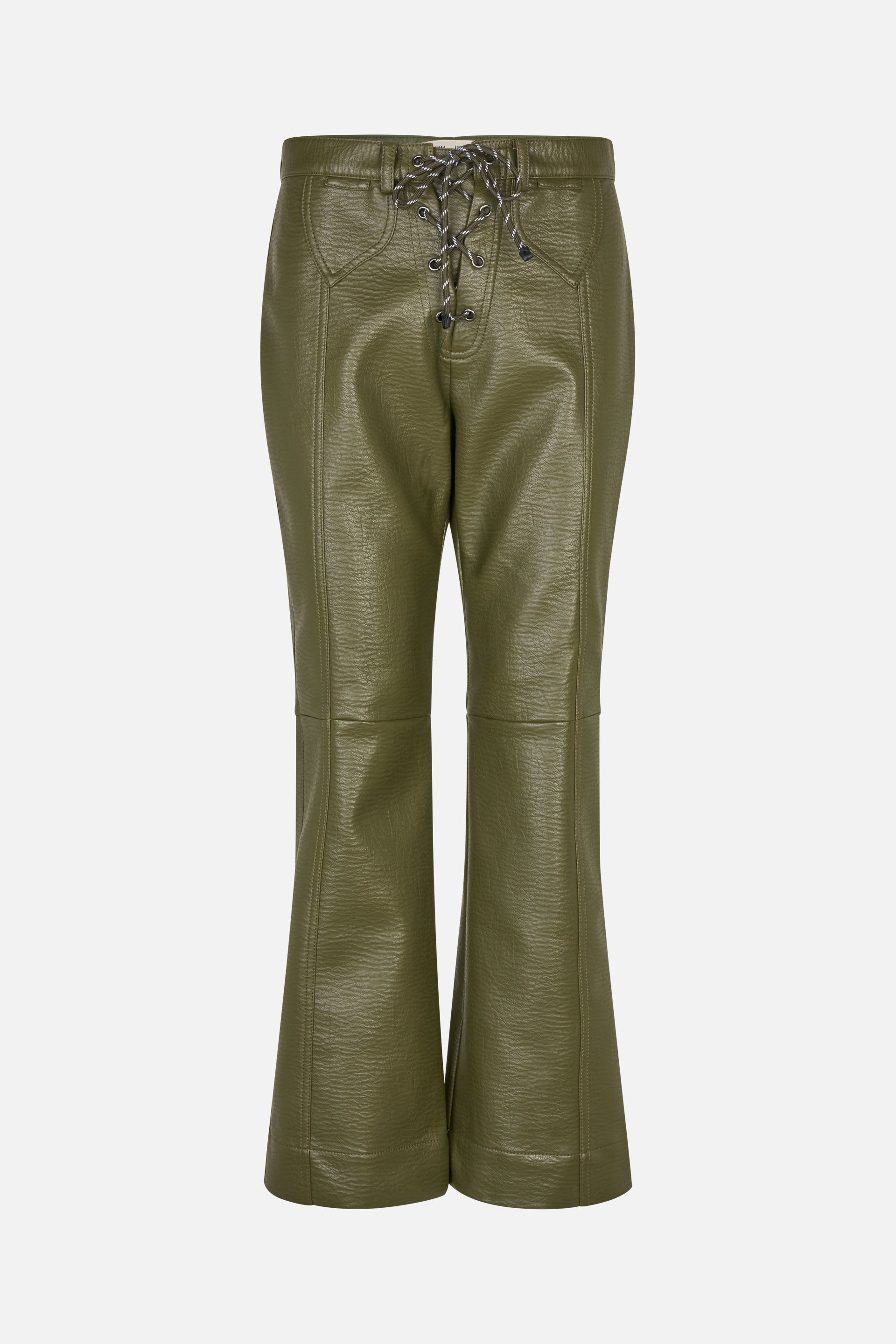 Shop Nicci Trousers in Ivy Green | Worldwide Shipping