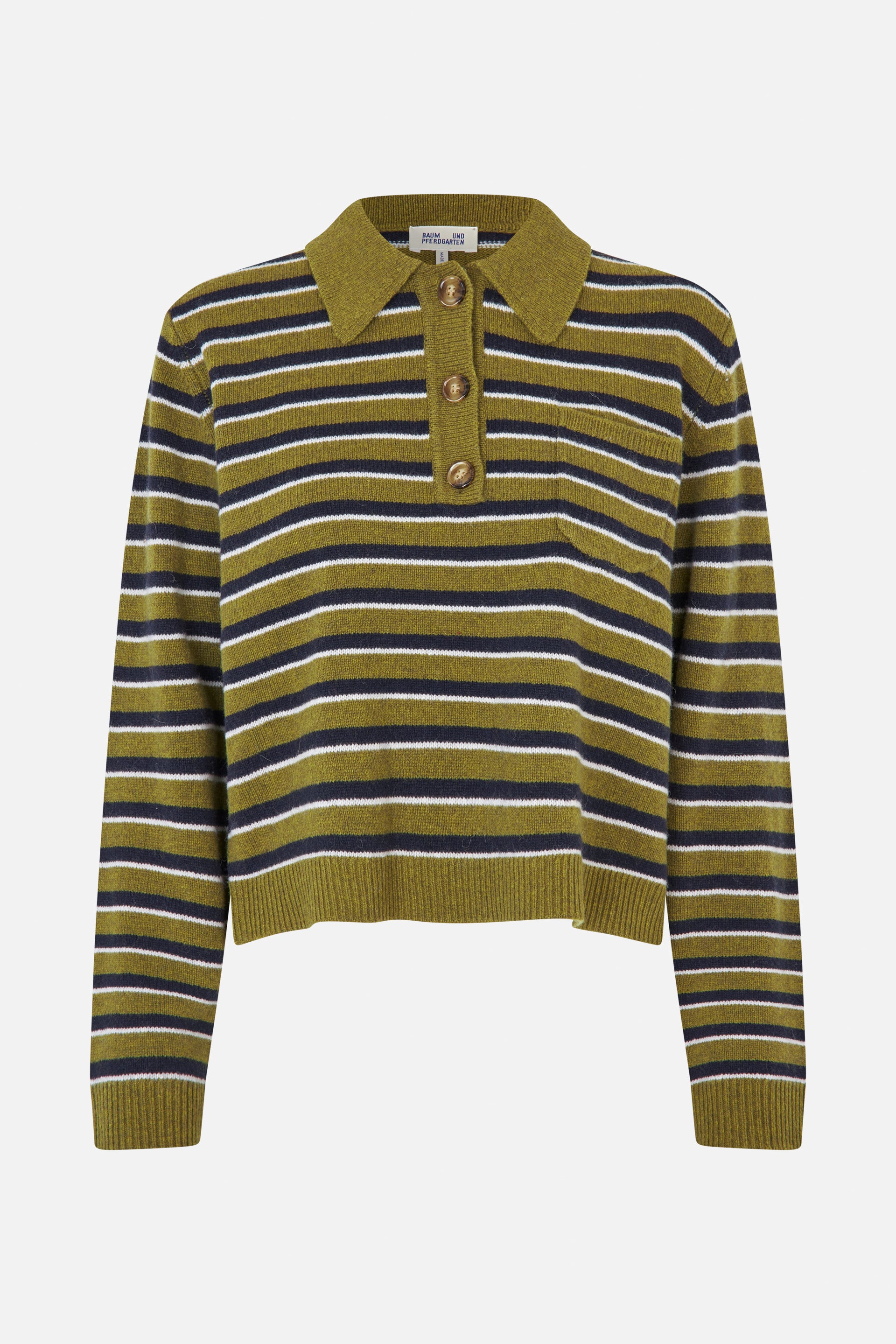 BAUM UND PFERDGARTEN ニット BAUM UND PFERDGARTEN Women's Chevelle Cardigan, Black, XXS