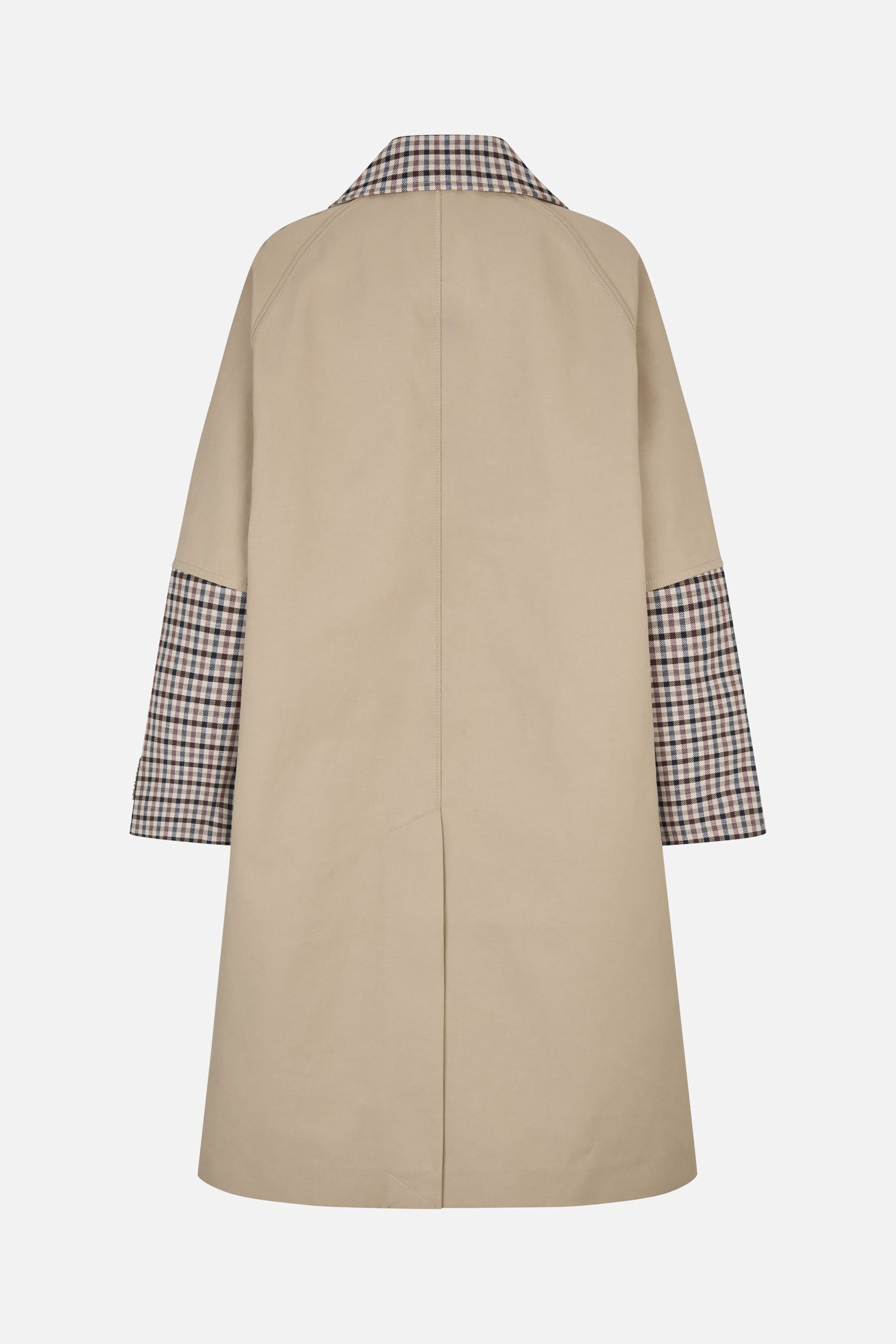 baum und pferdgarten カバーオール チェック コート Shop Donnie Coat in Brown Camel Check | Worldwide Shipping