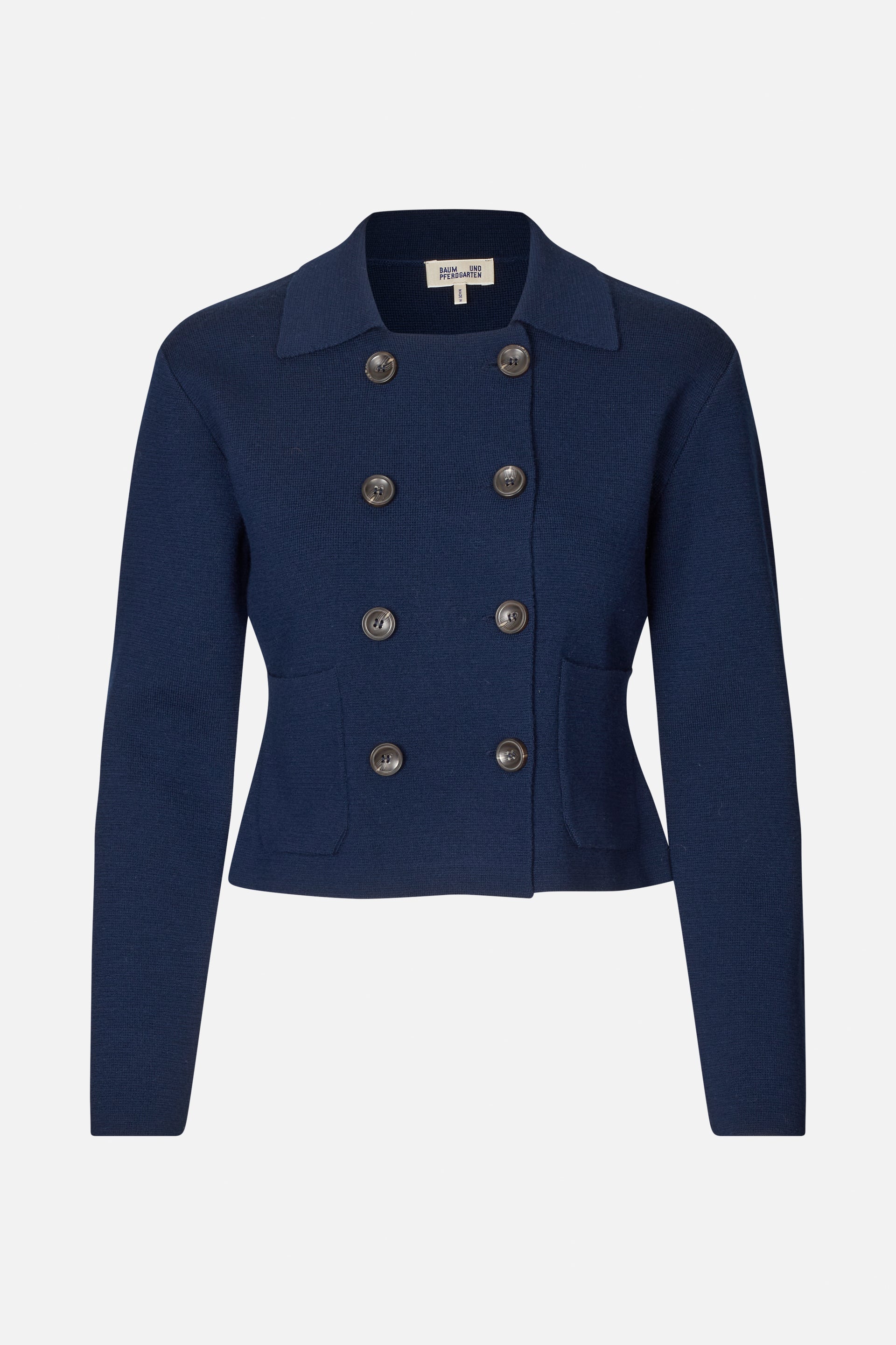 CAT CARDIGAN | Baritone Blue melange