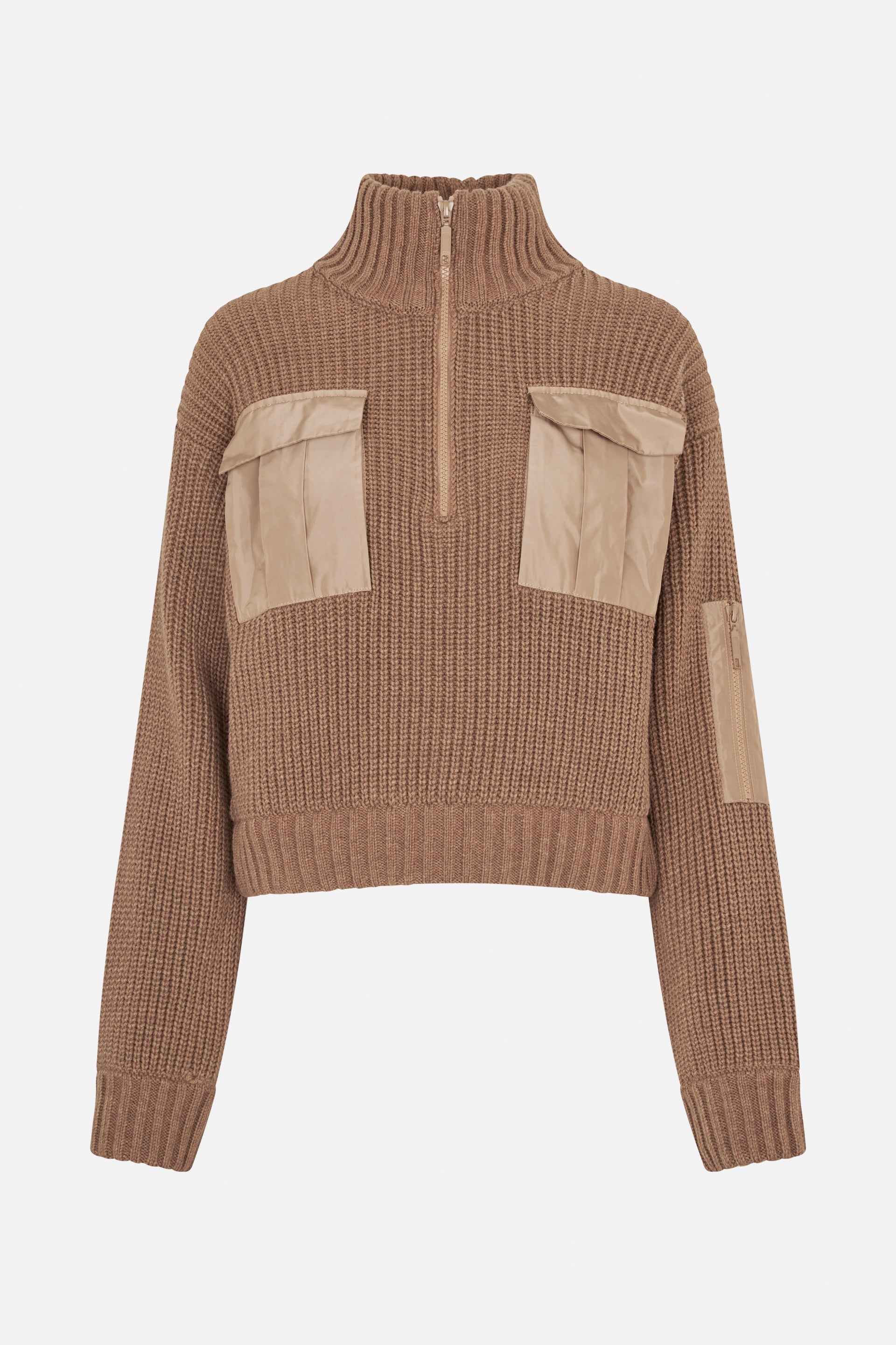 Shop Clyde Sweater in Mocha Camel | Worldwide Shipping