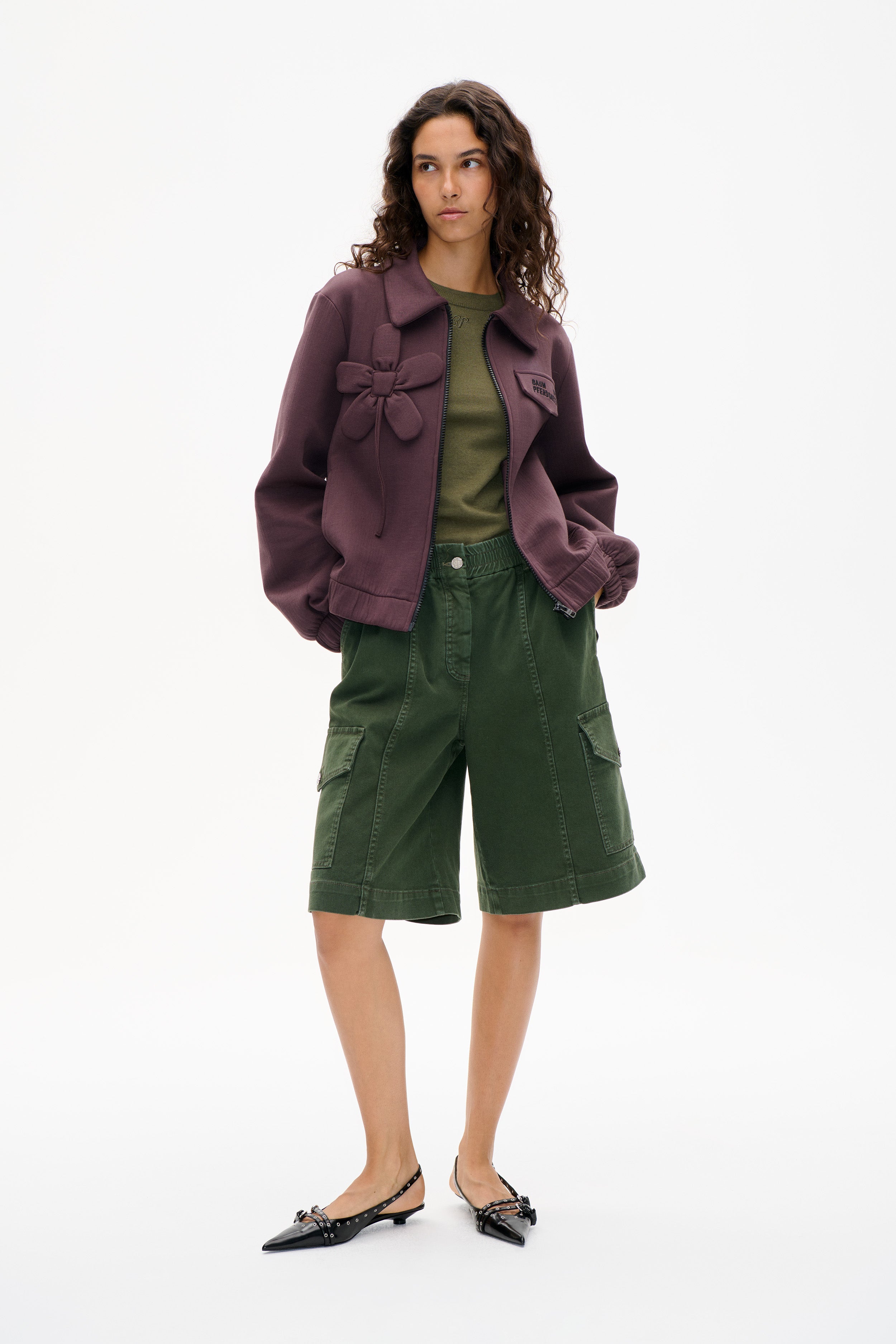 Shop JOANNE JACKET in Deep Burgundy | Fast Delivery
