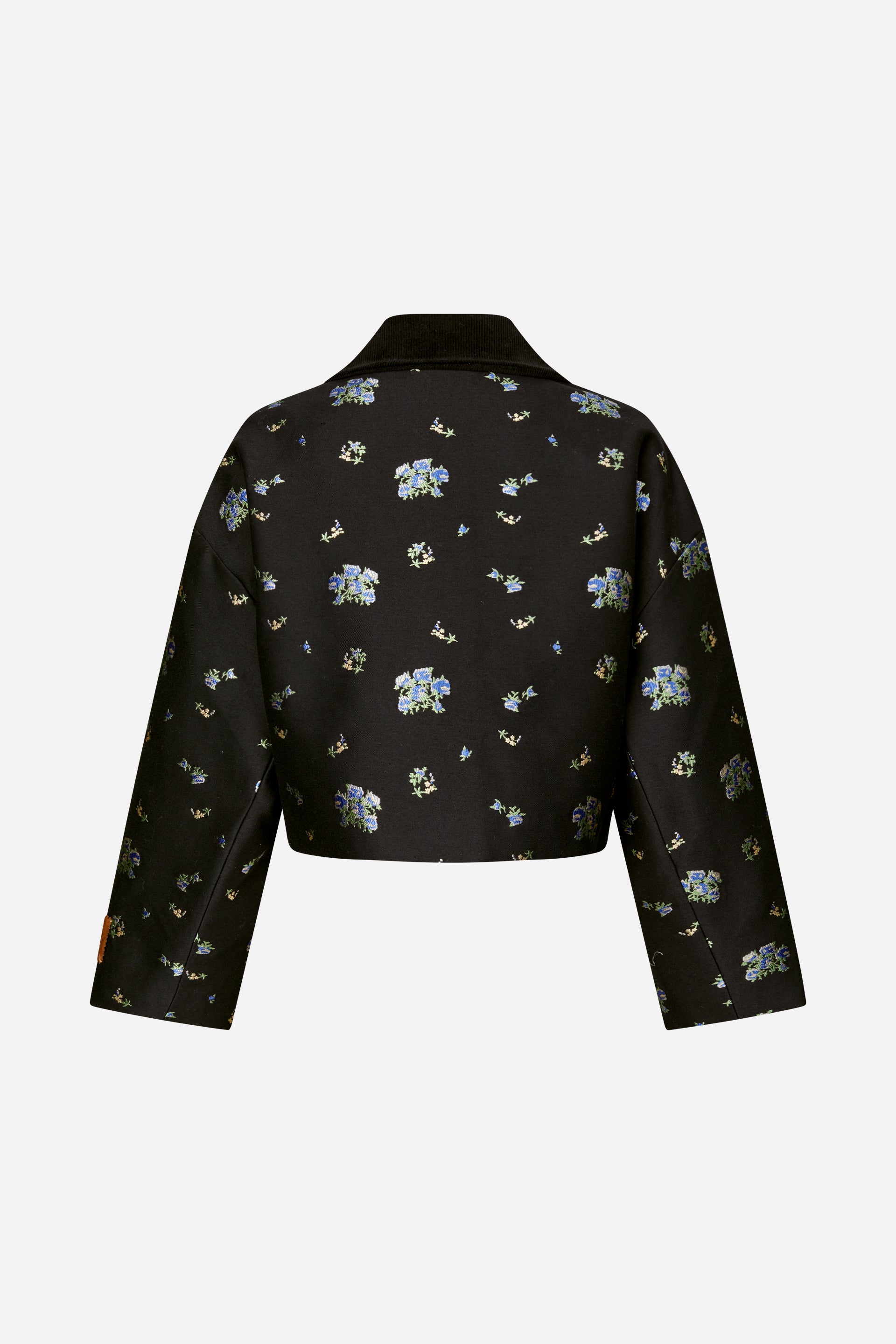 Shop BEBETH JACKET in Black Small Flower | Fast Delivery