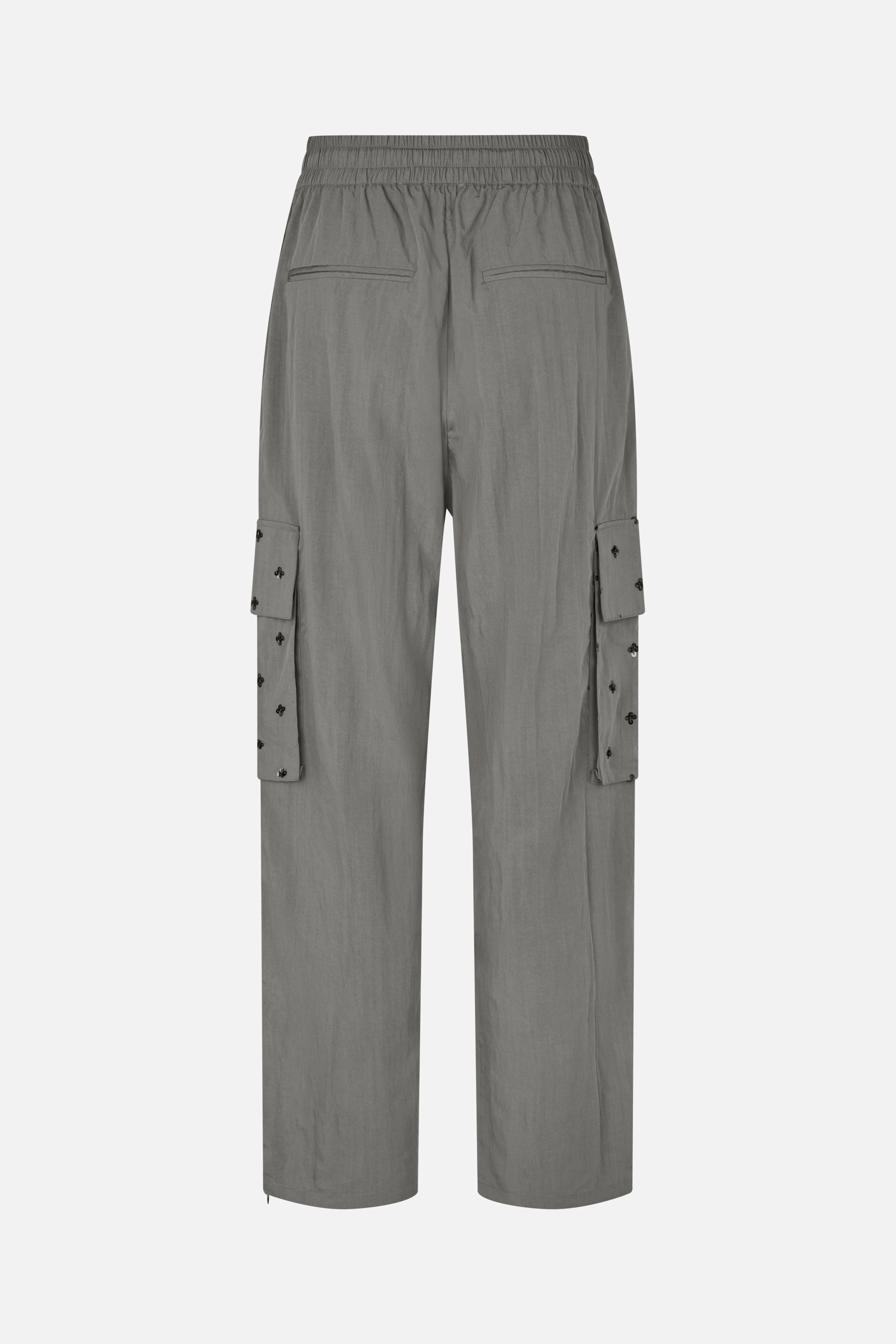 Shop NEMU TROUSERS in Grey Sequins Flower | Fast Delivery