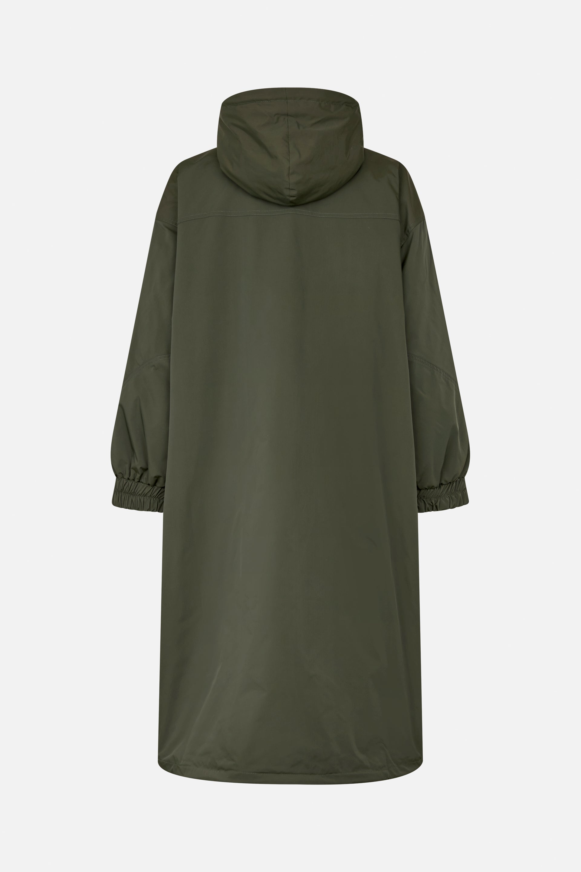 Shop DEMI COAT in Rosin Green Leopard | Worldwide Shipping