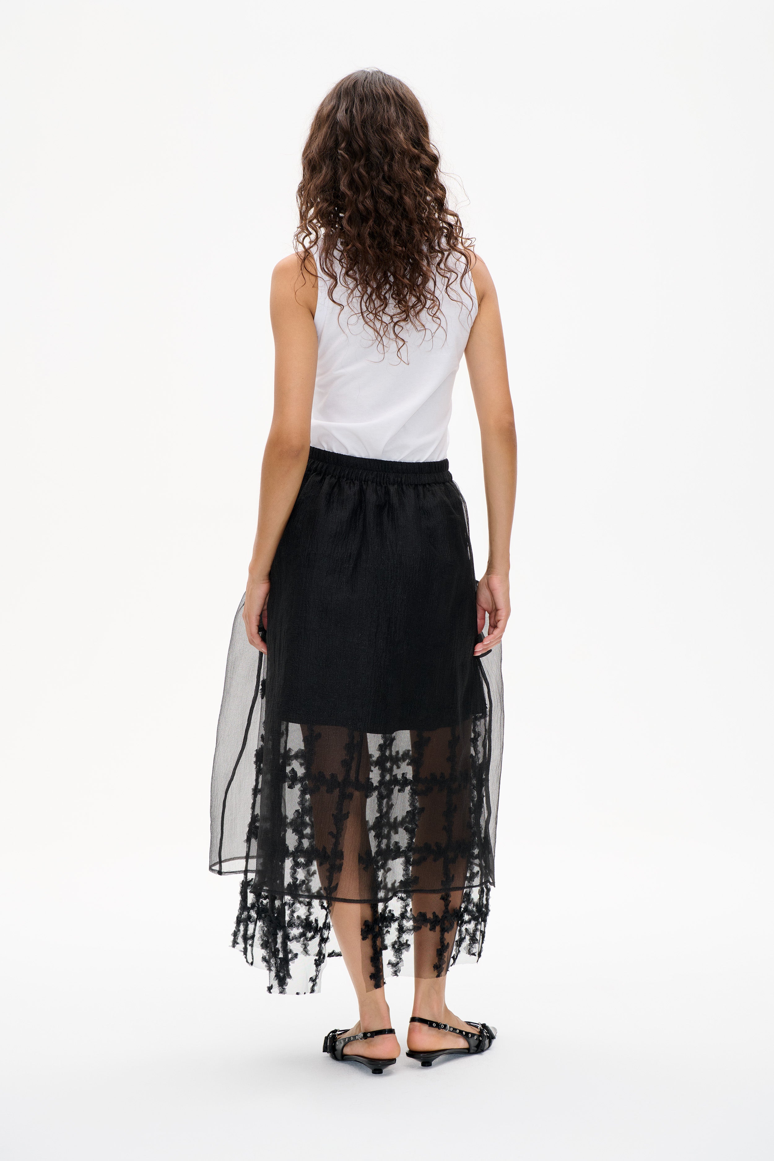 Shop SEVARA SKIRT in Black | Fast Delivery