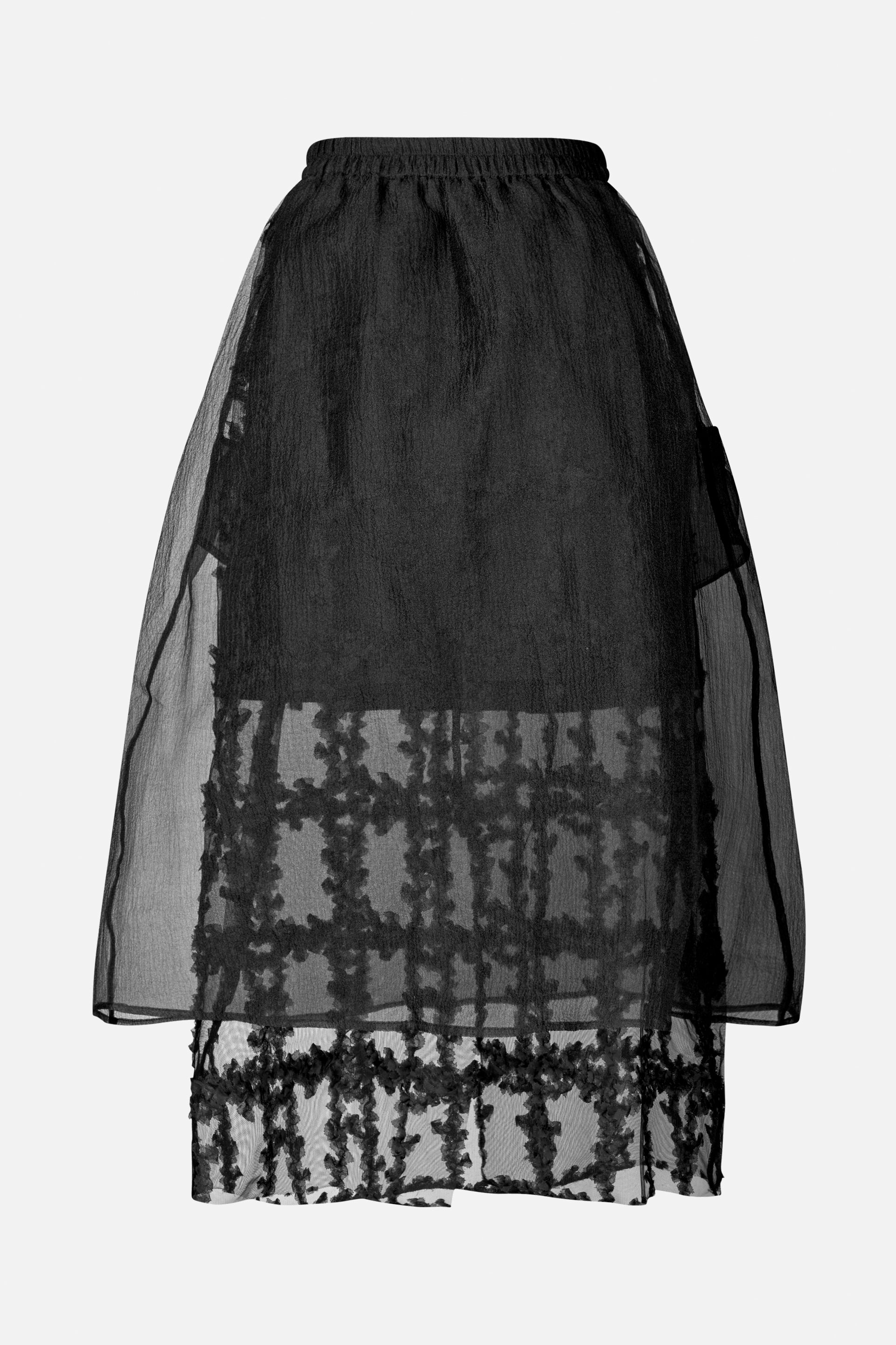 BAUM UND PFERDGARTEN SEVARA ブラックスカート Shop SEVARA SKIRT in Black | Fast Delivery