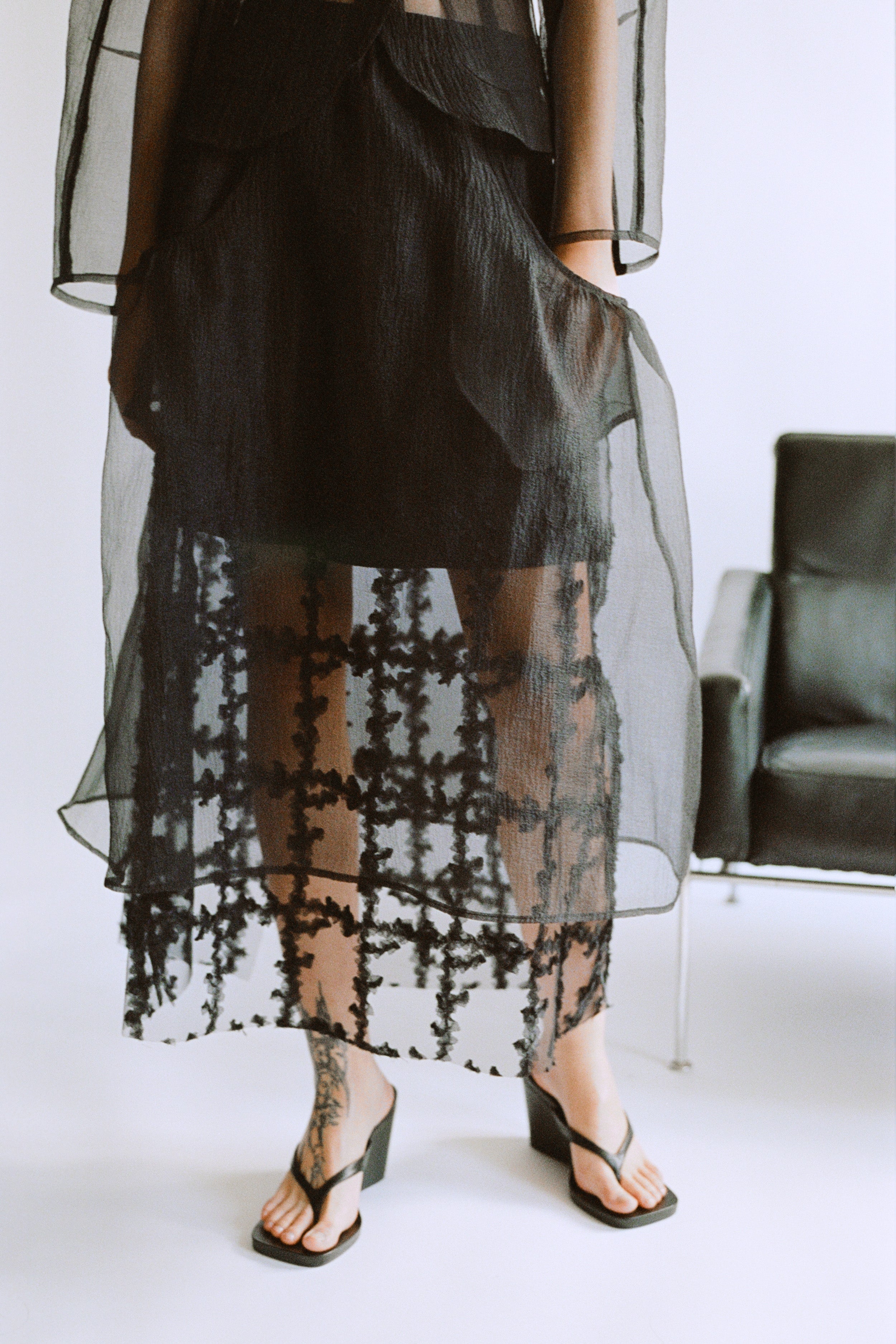 Shop SEVARA SKIRT in Black | Fast Delivery