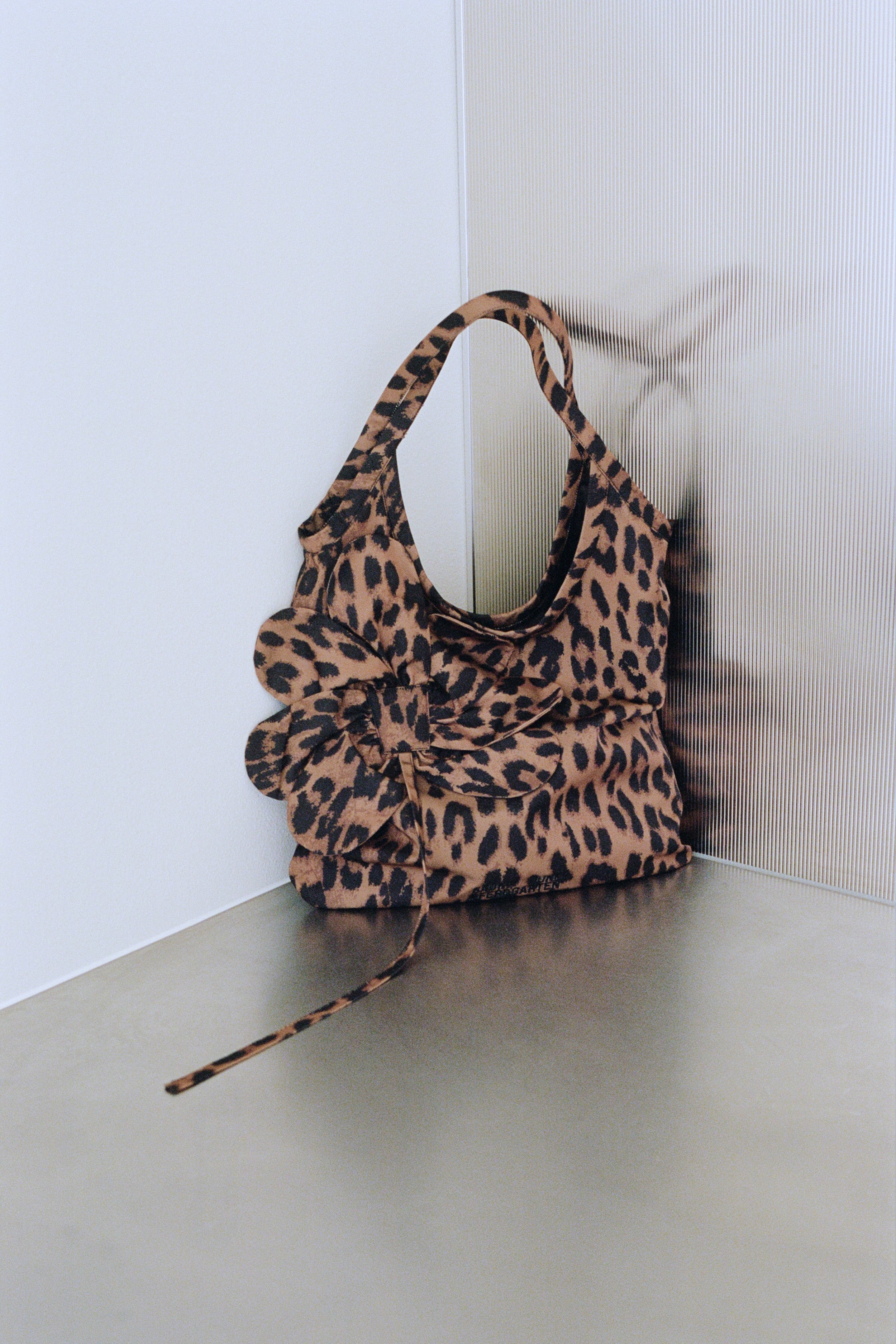 Shop KEANNA BAG in Dark Brown Leopard | Fast Delivery