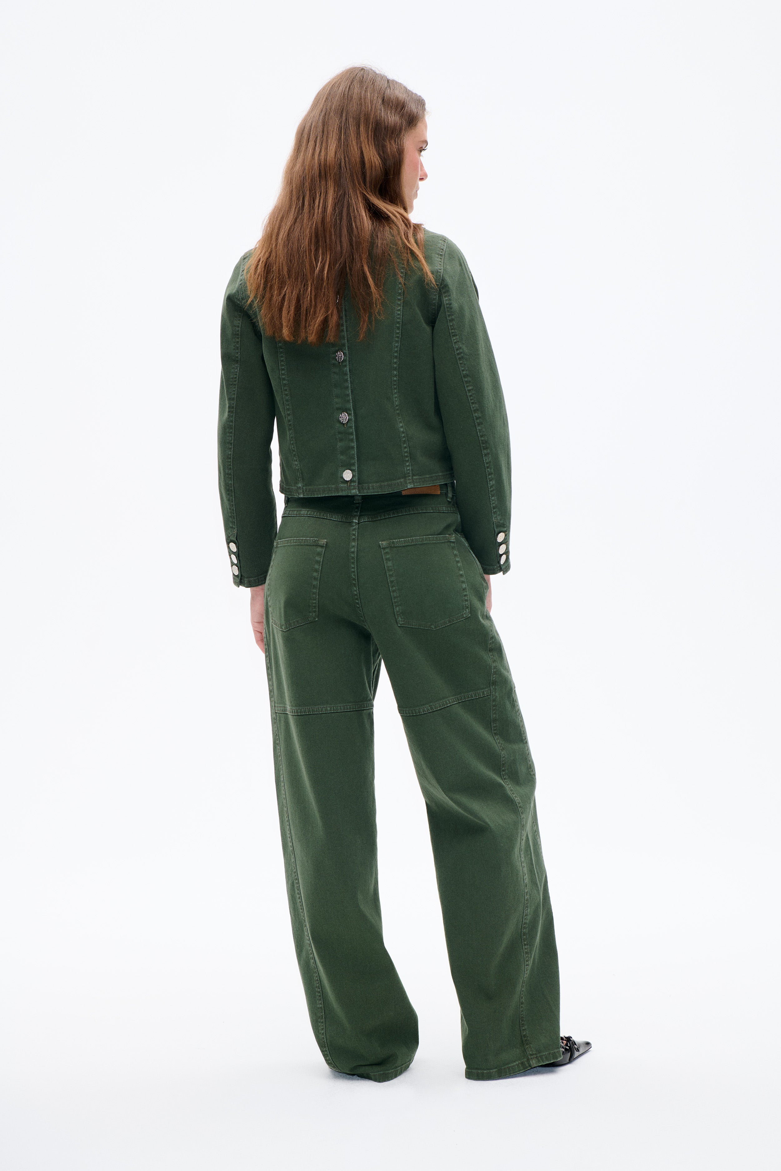 Shop NIKOLIN JEANS in Rosin Green | Fast Delivery