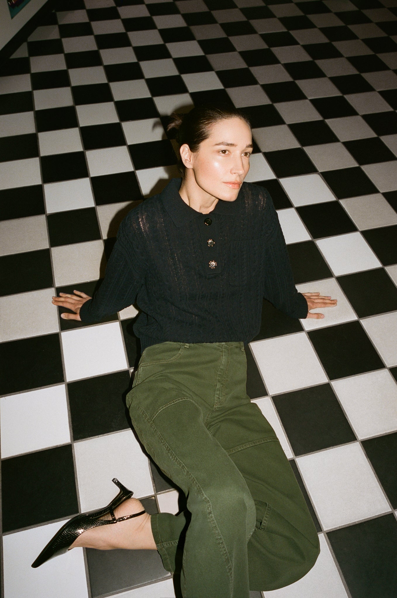 Shop NIKOLIN JEANS in Rosin Green | Fast Delivery