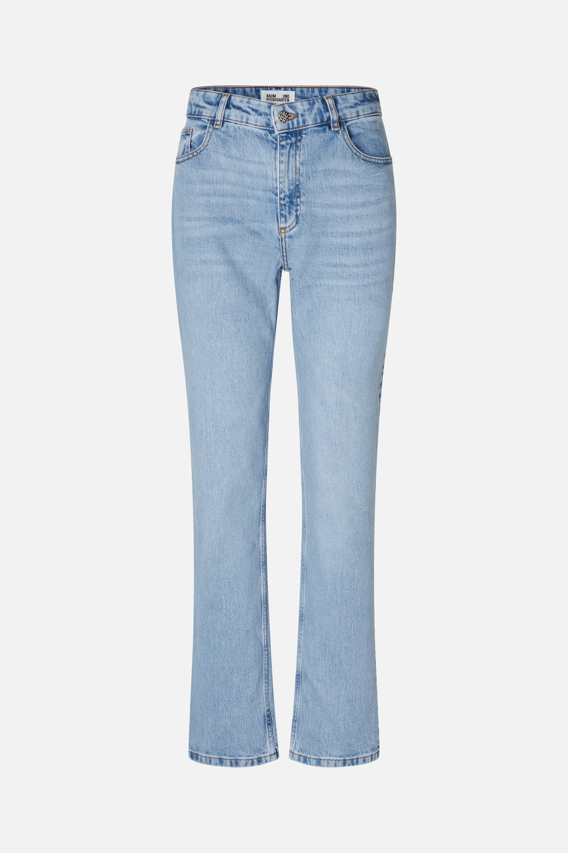 Shop NO 02 JEANS in Washed Light Blue | Worldwide Shipping