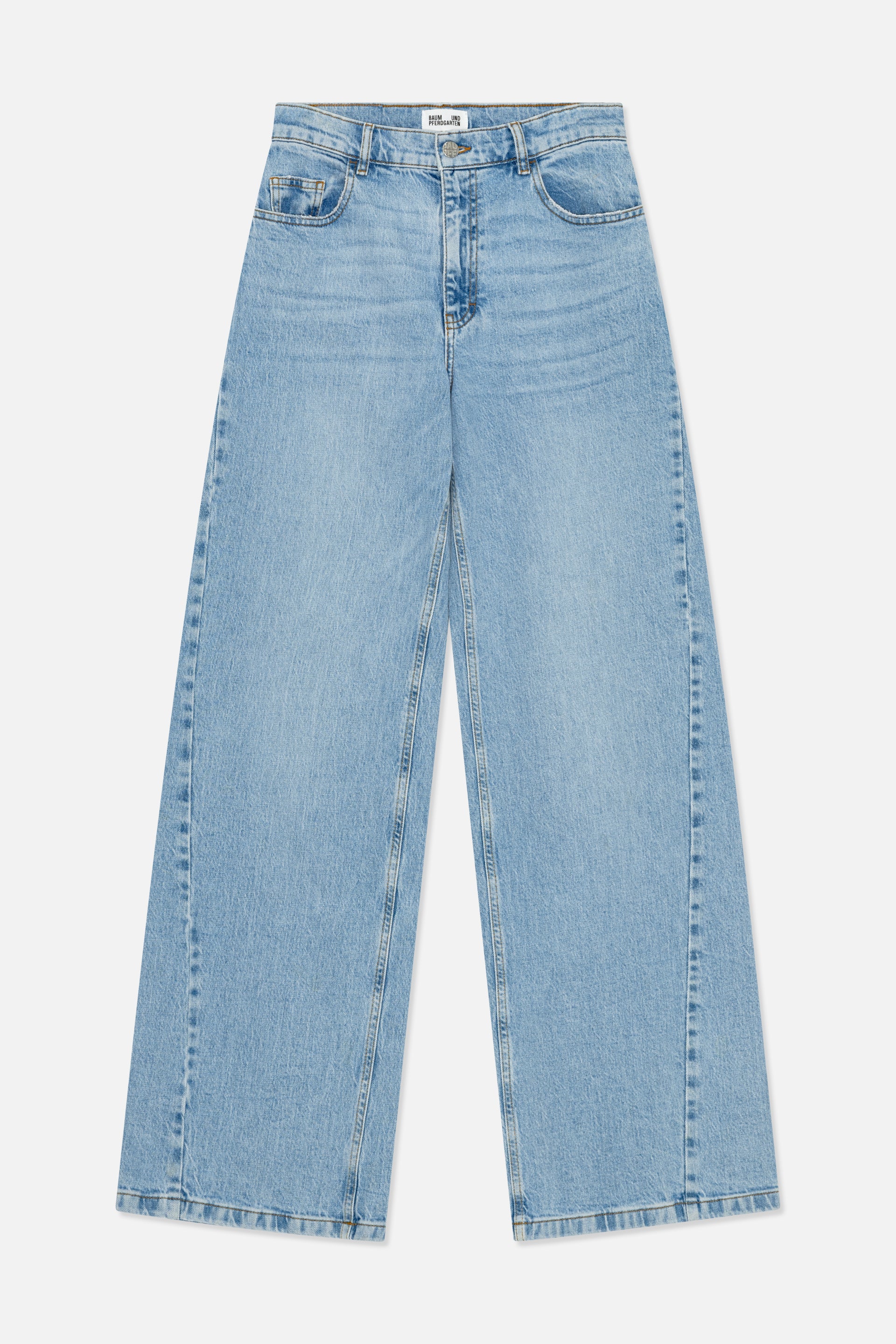 Shop NO 03 JEANS in Washed Light Blue | Worldwide Shipping