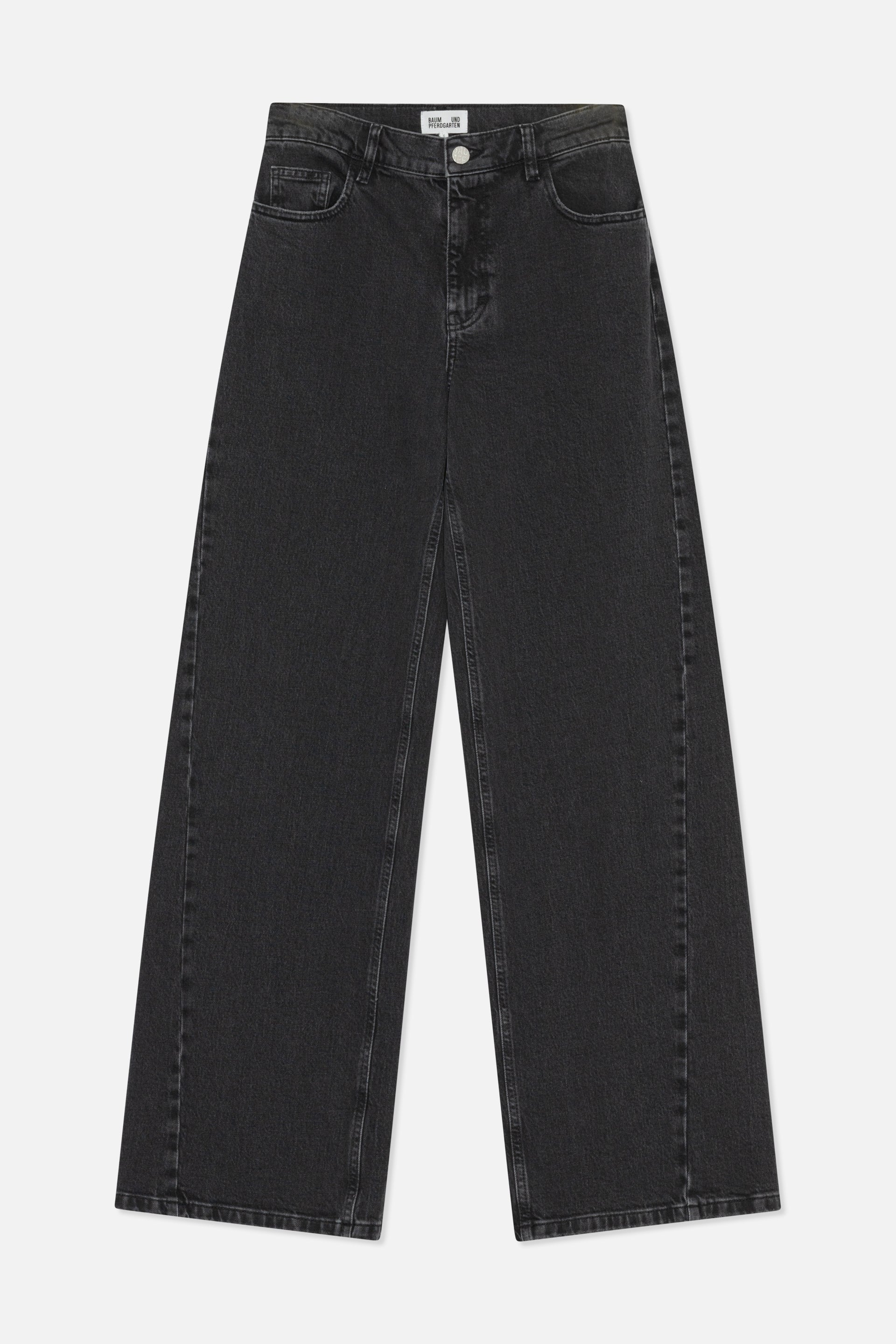 Shop NO 03 JEANS in Black Washed Denim | Worldwide Shipping
