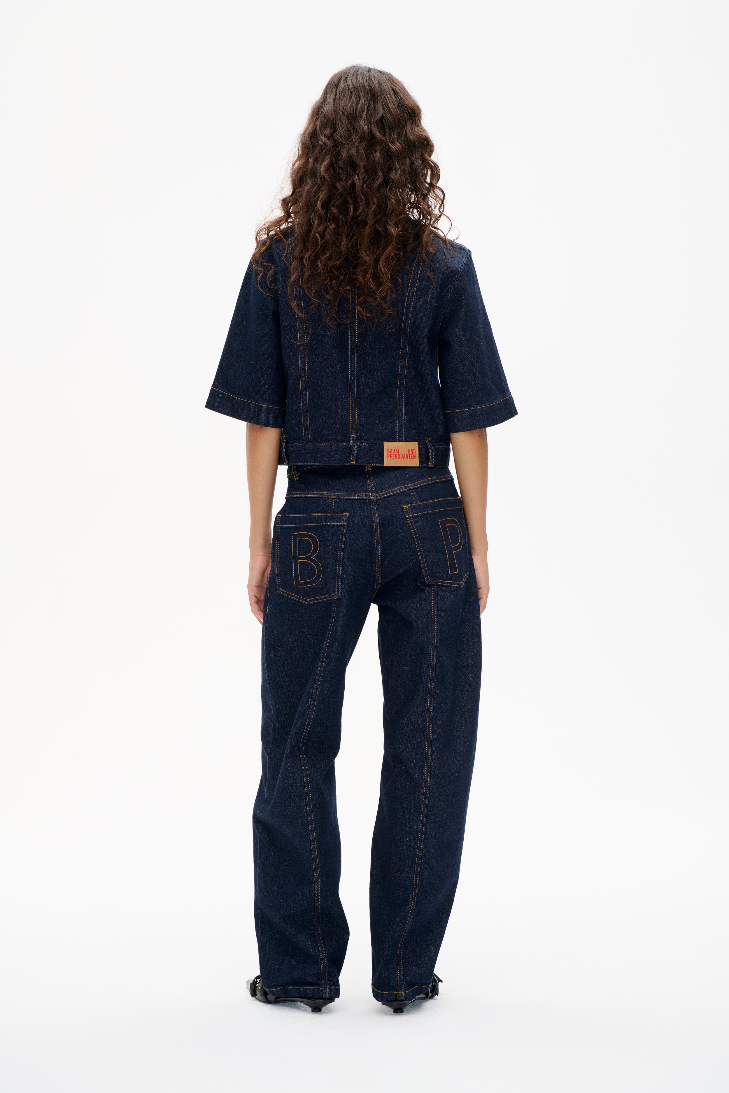 Shop NO 02 JEANS in Dark Blue Rinse | Worldwide Shipping