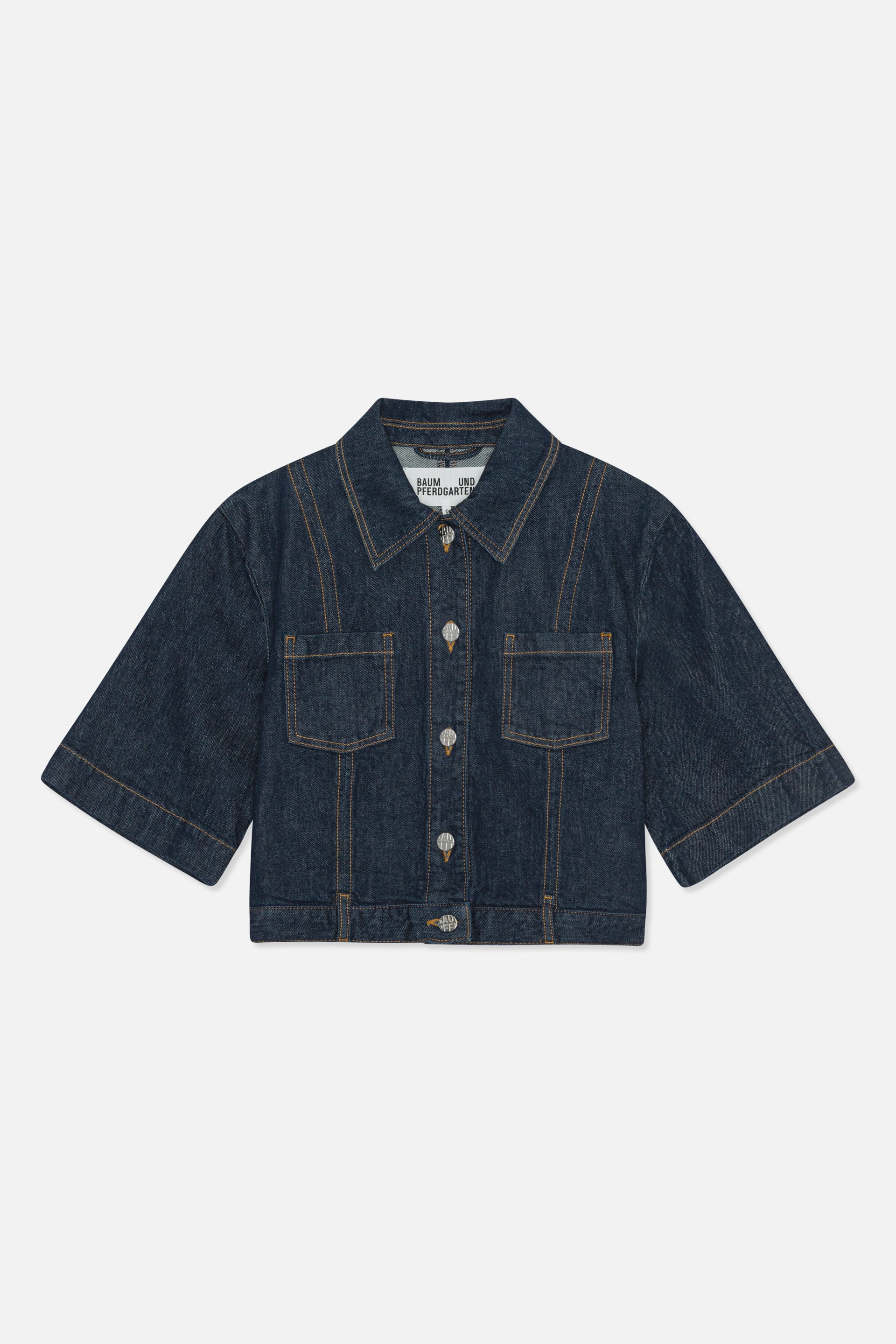 【納豆様3/1購入専用】BAUM UND PFERDGARTEN /デニムBZ Shop NO 05 SHIRT in Dark Blue Rinse | Worldwide Shipping
