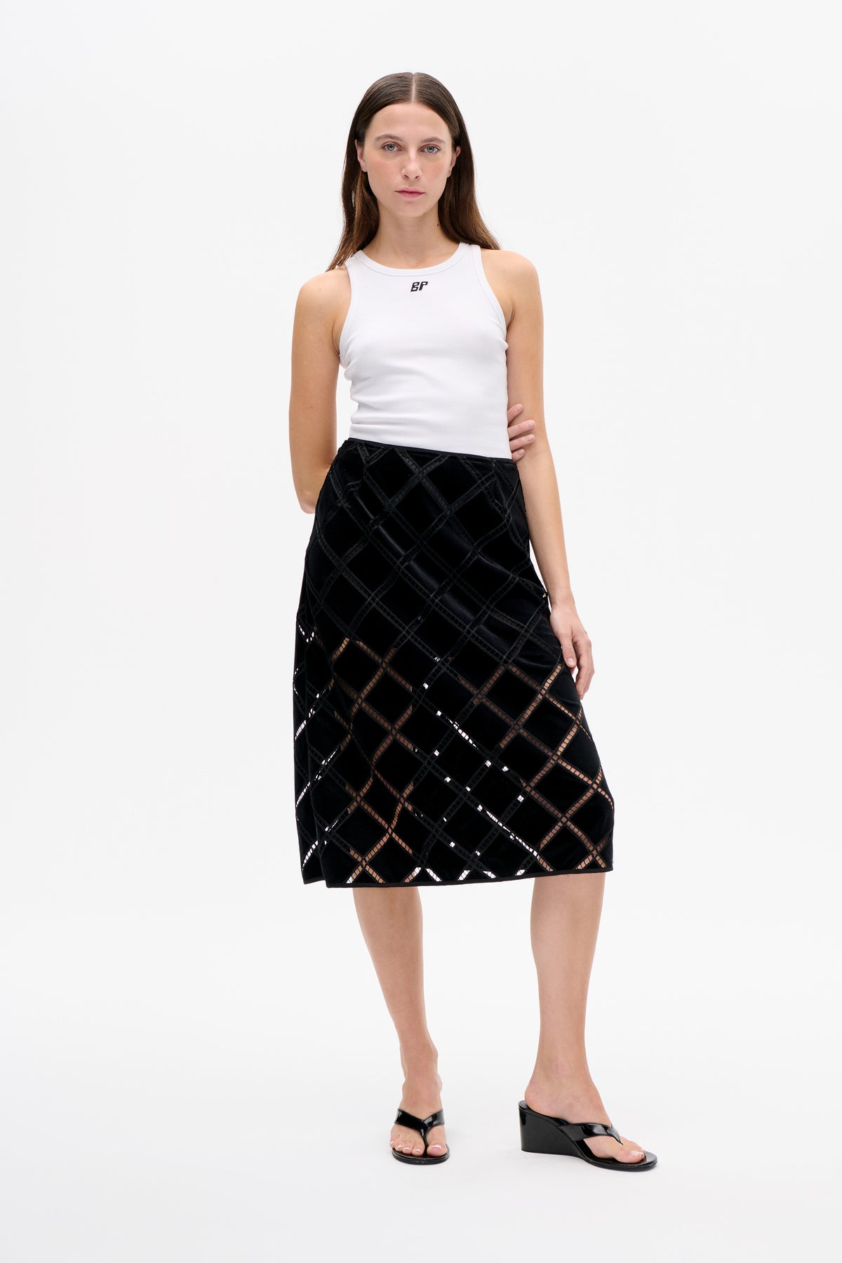 Shop SHARA SKIRT in Black | Fast delivery