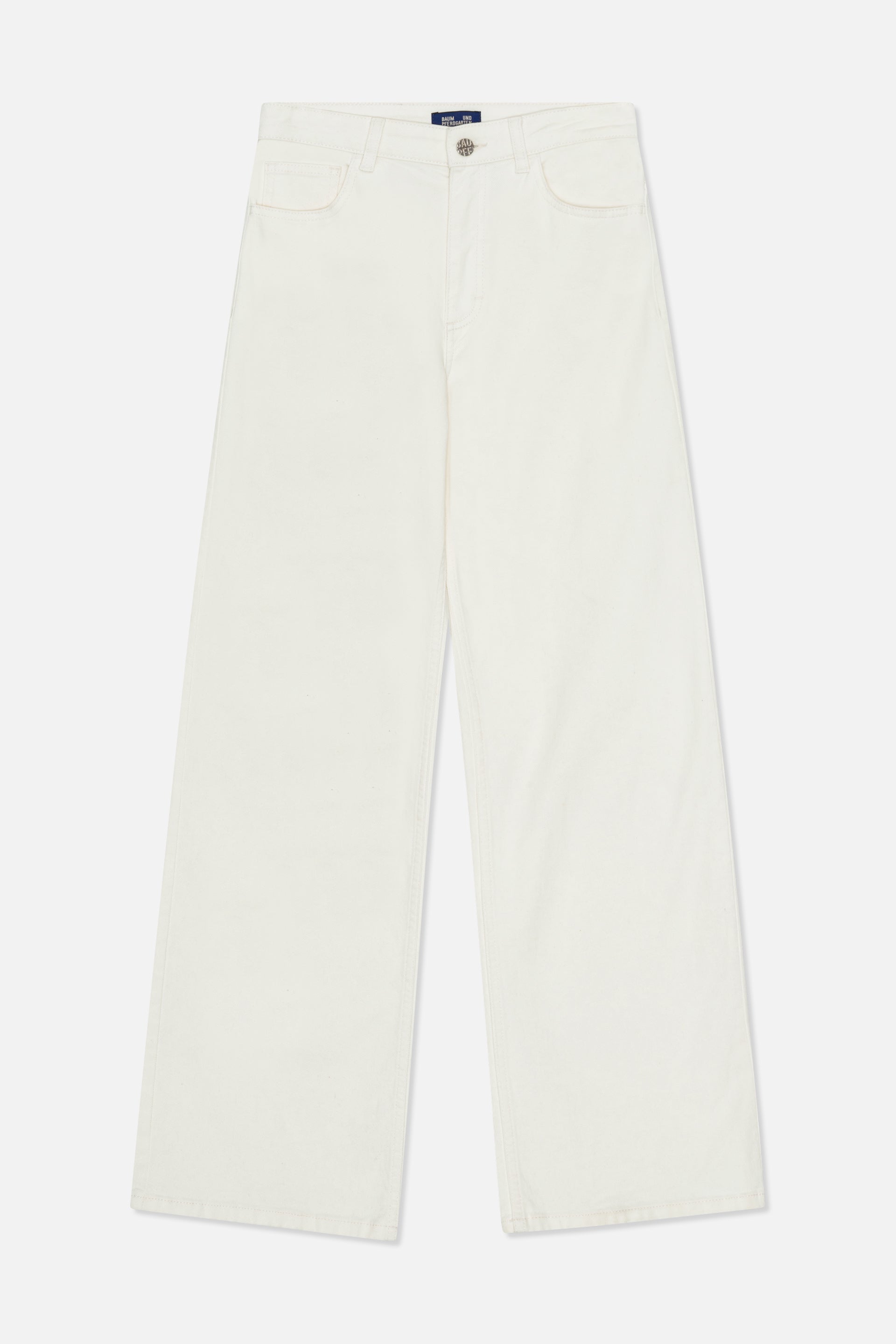 Shop NO 01 JEANS in White Denim | Worldwide Shipping