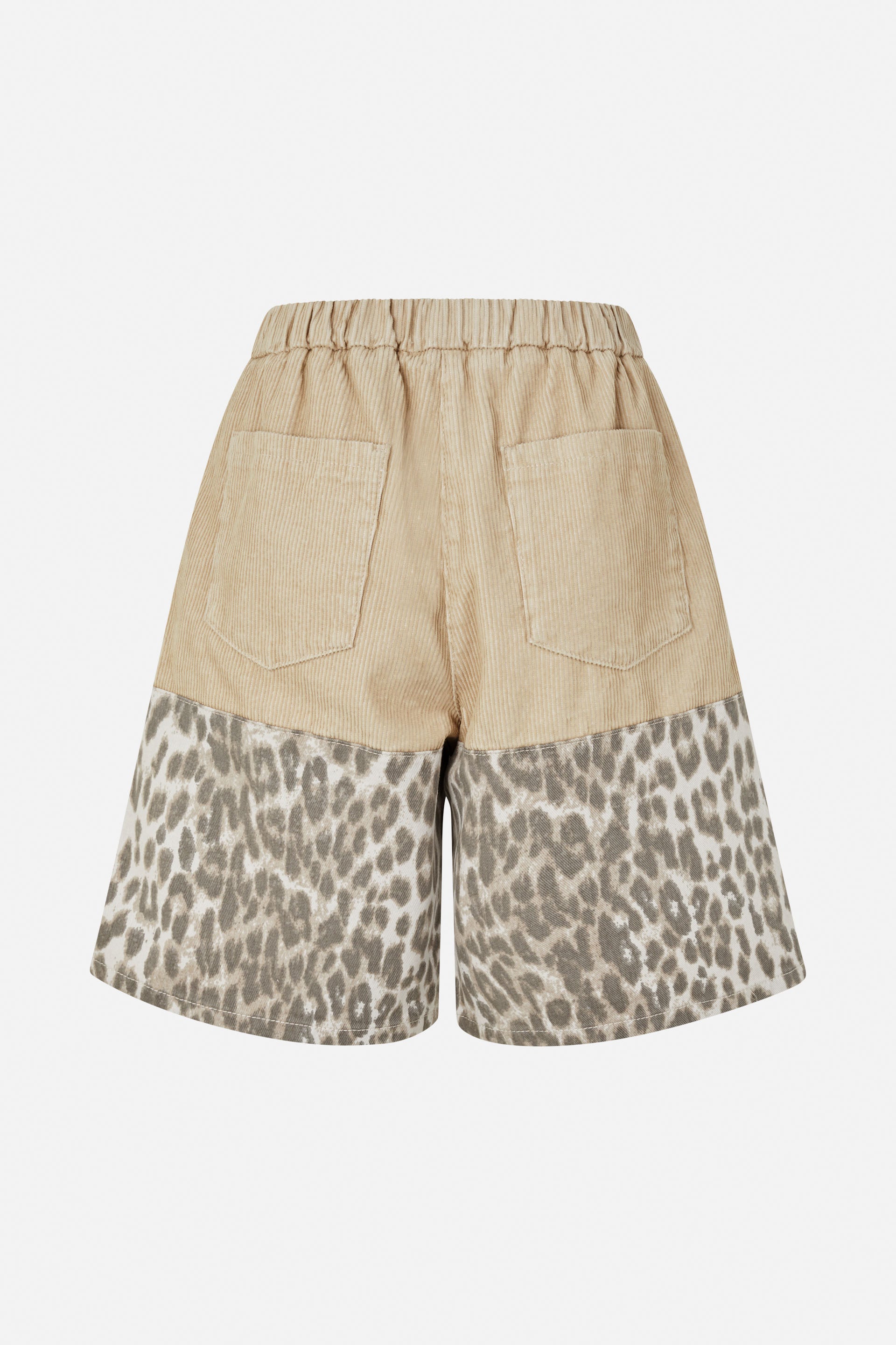 LEOPARD CORDUROY SHORTS サイズ3（L〜XL） Shop NOALIE SHORTS in Leopard Corduroy Mix | Fast Delivery
