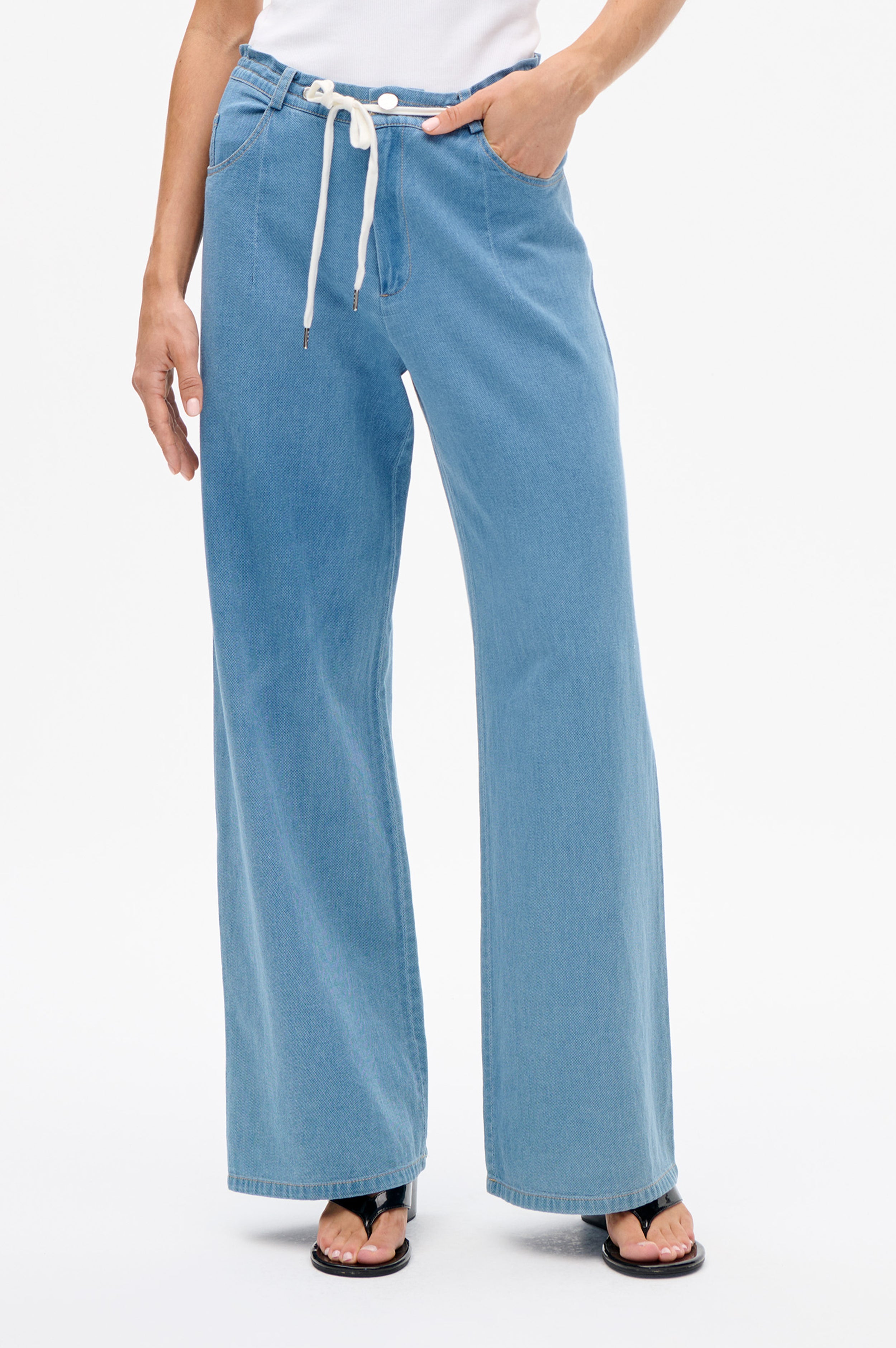 Shop NANNY TROUSERS in True Navy | Worldwide Shipping