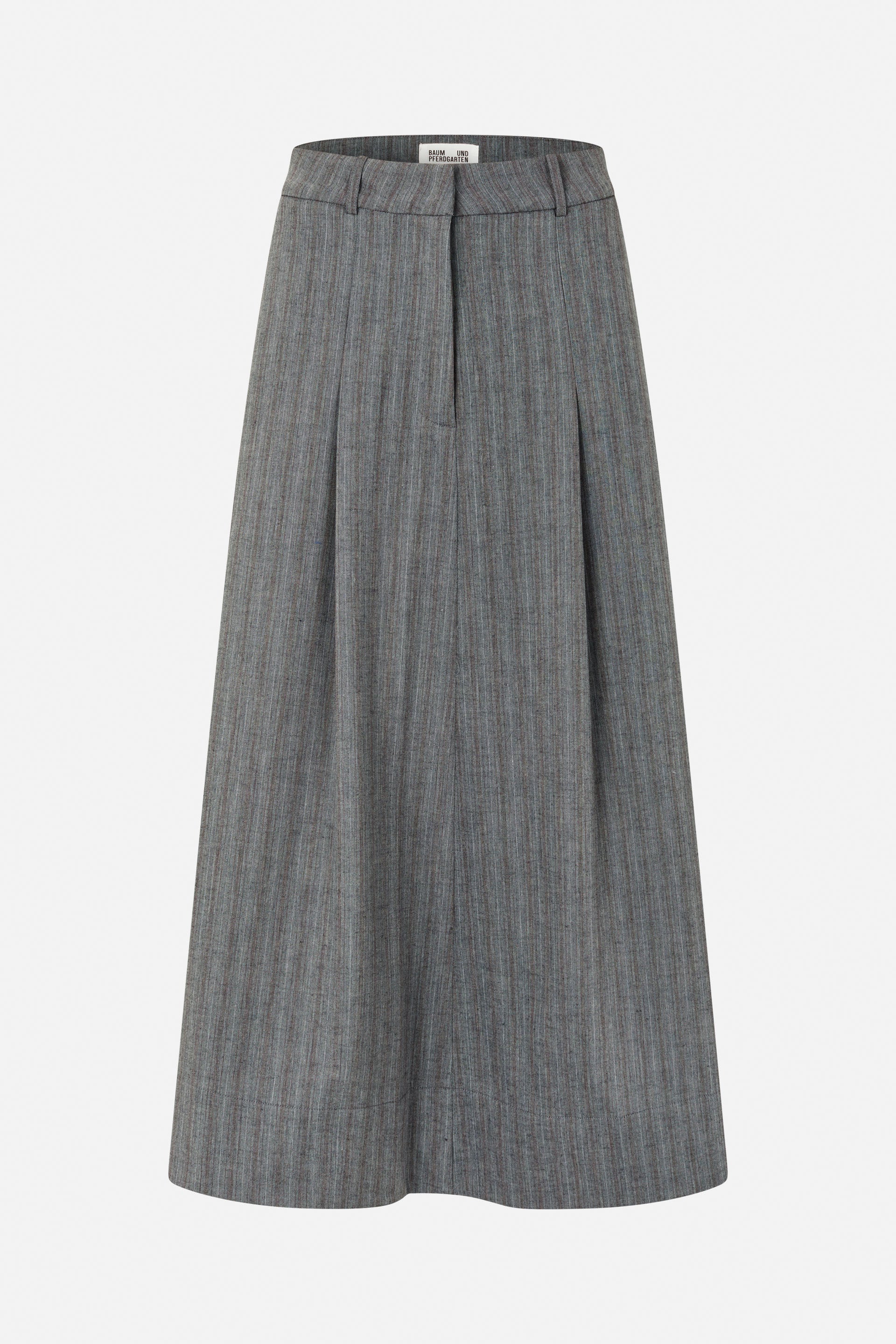 Shop SABRINNA SKIRT in Grey Stripes | Fast Delivery