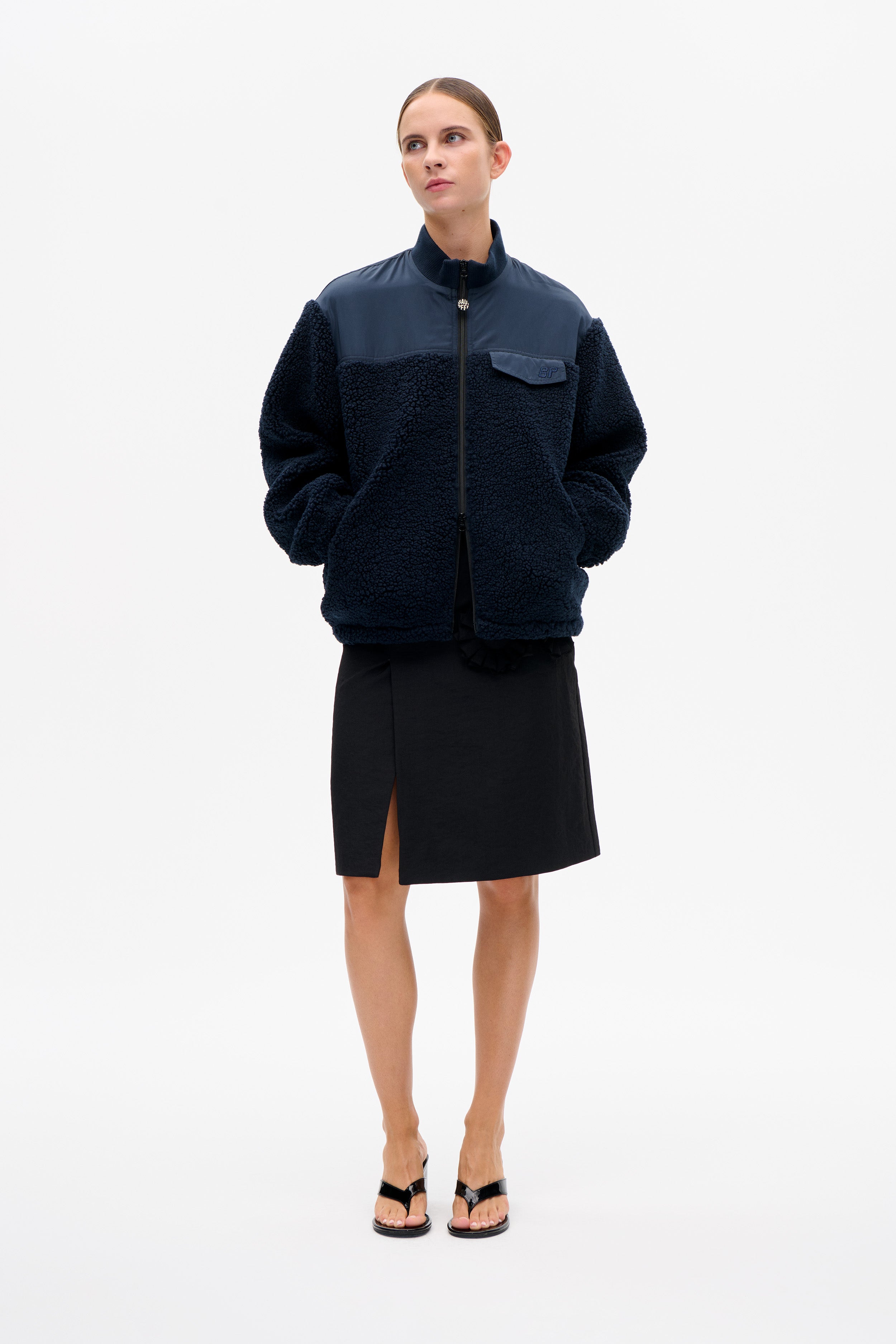 Shop JEYA JACKET in Baritone Blue | Worldwide Shipping