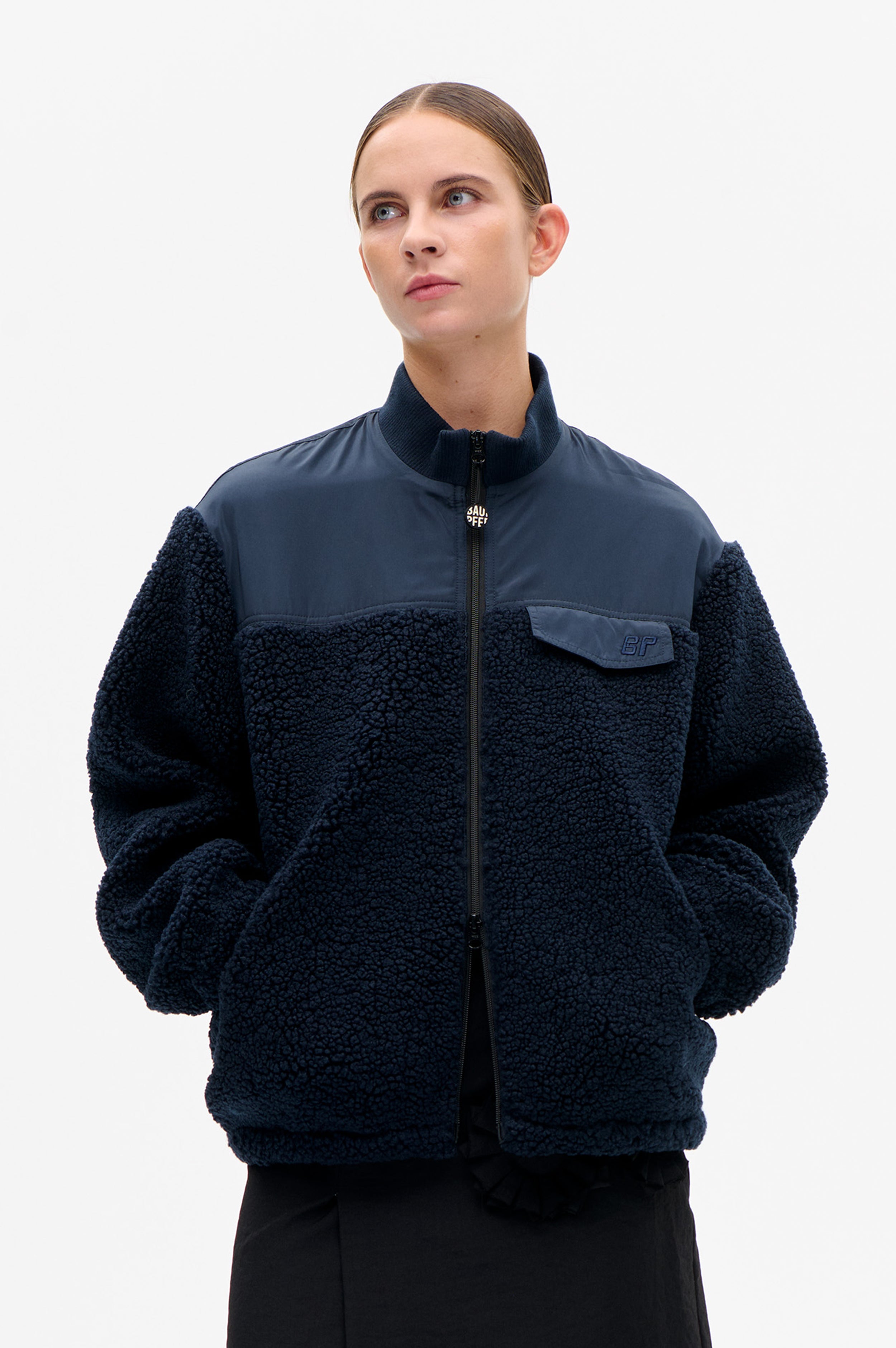 Shop JEYA JACKET in Baritone Blue | Worldwide Shipping
