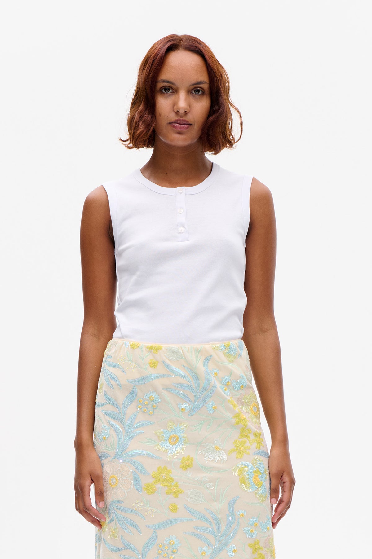 Shop JONY TOP in Bright White | Fast Delivery