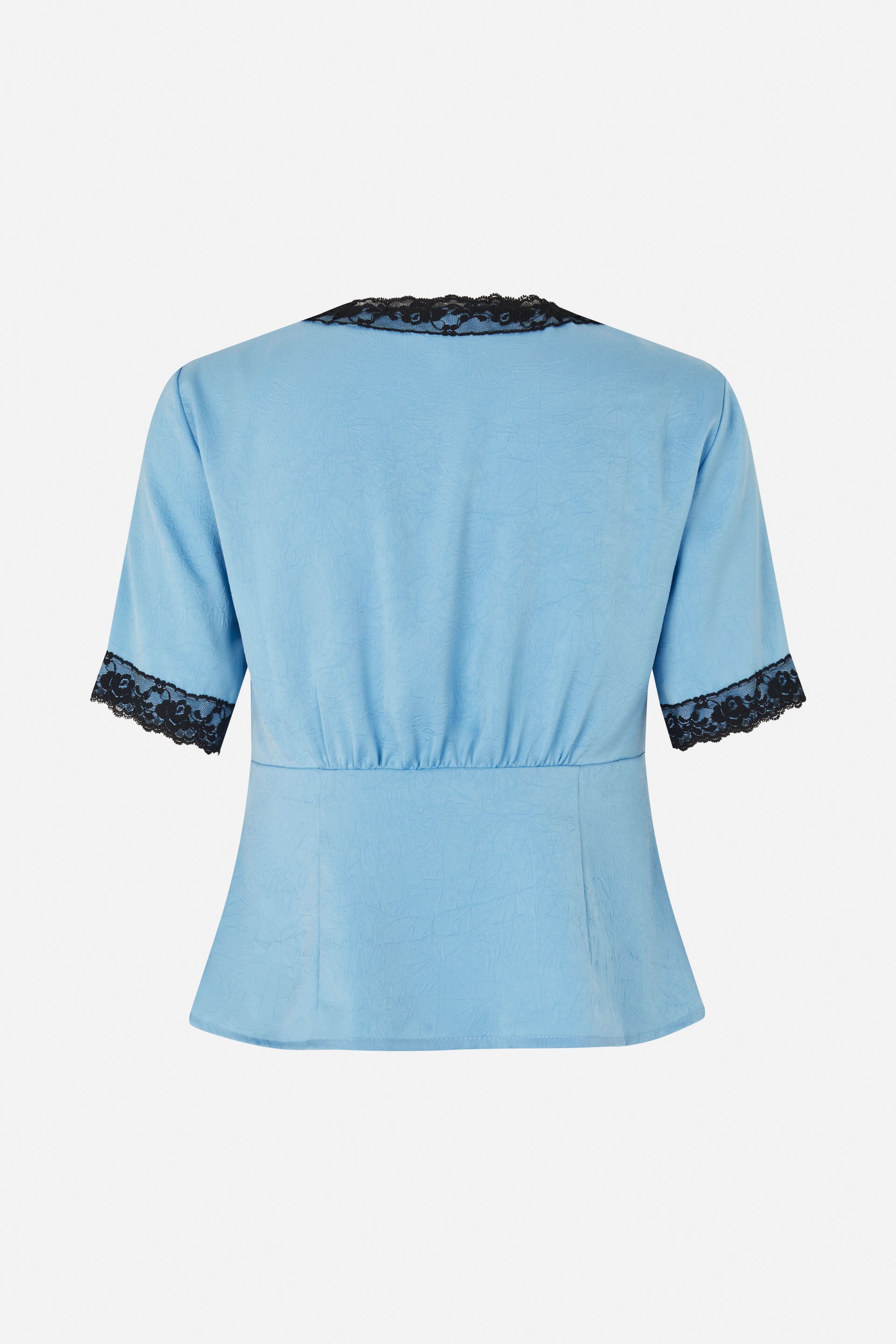 Shop MELONIE BLOUSE in Dusk Blue | Worldwide Shipping