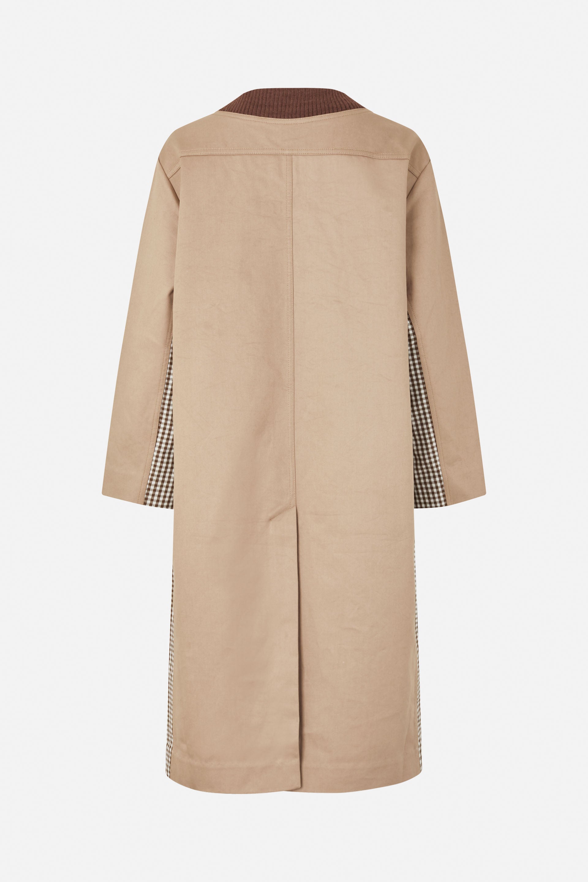 Shop DAGNY COAT in Portabella Camel Check | Fast Delivery