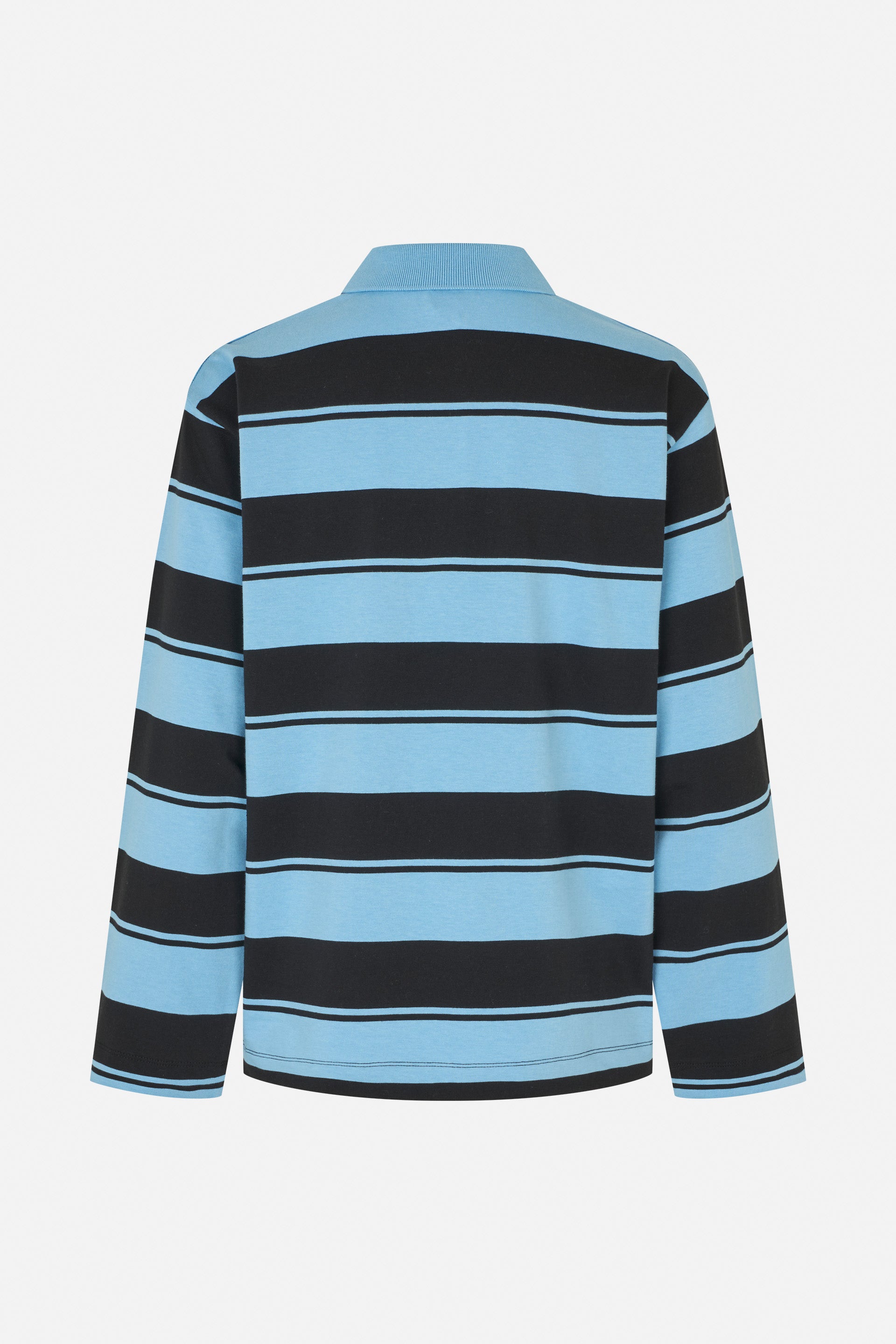 Shop JEANNE TOP in Blue Black Polo Stripes | Fast Delivery