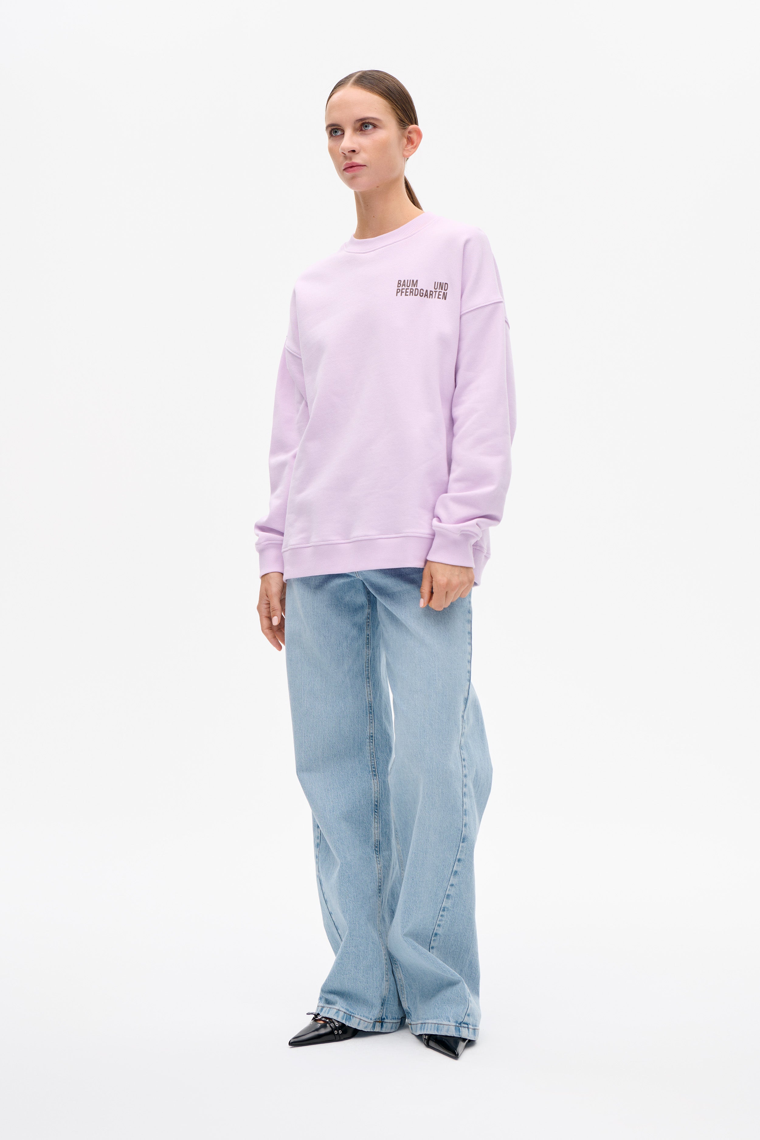 Shop JULLE TOP in Lilac Pink | Fast Delivery
