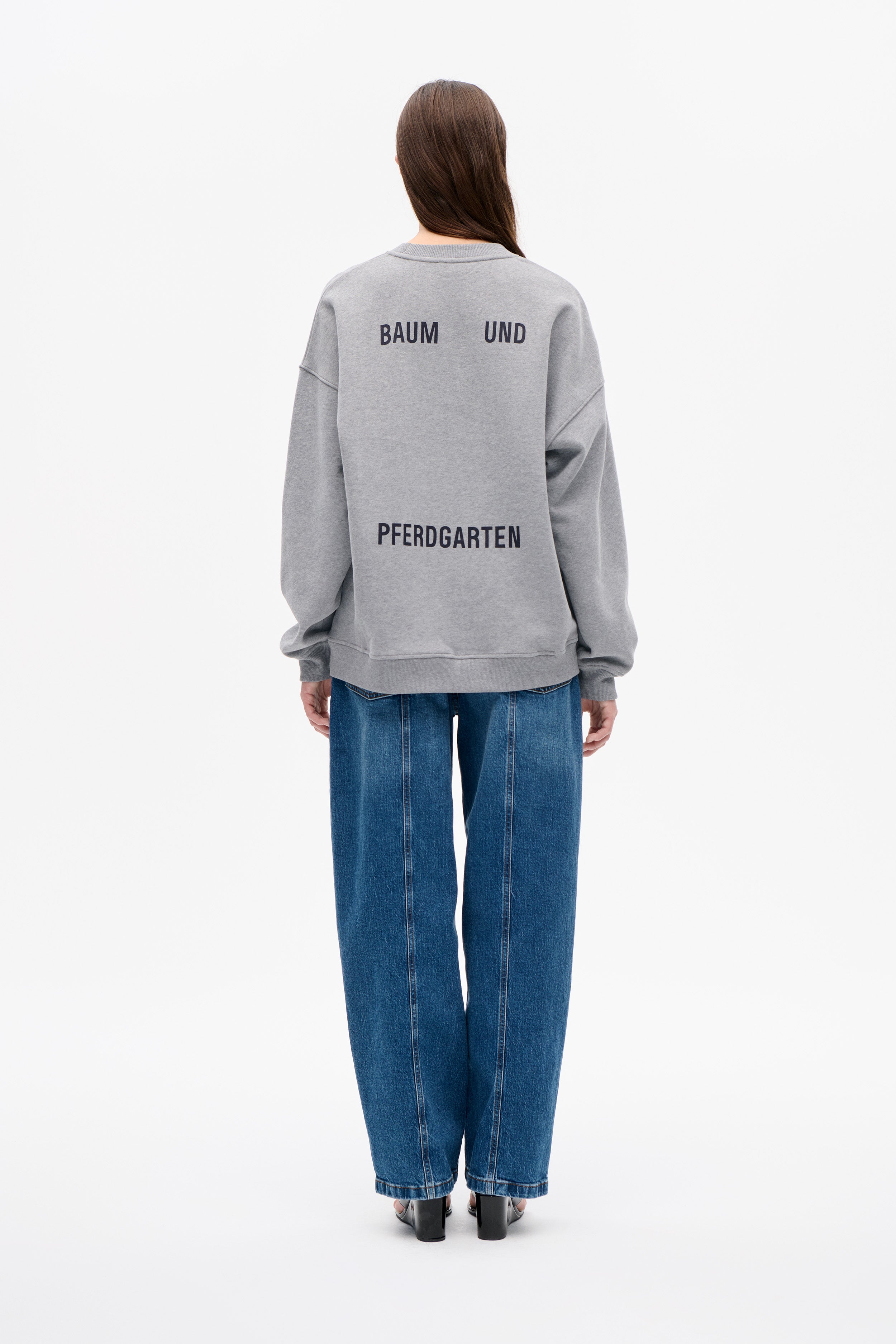 Shop Corenna knit in Grey Melange | Worldwide Shipping