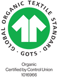 GOTS Certified Organic Cotton certified by Control Union 1016966